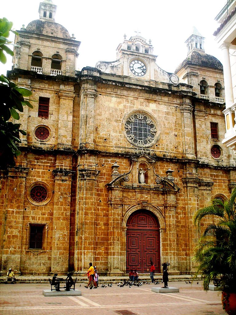 Iglesia de san Pedro Claver en Cartagena de Indias.| Fuente: Wikipedia Iglesia de san Pedro Claver en Cartagena de Indias.| Fuente: Wikipedia