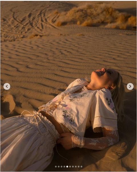 Emily Traveller, from a post dated April 22, 2025 | Source: Instagram/emilytrav