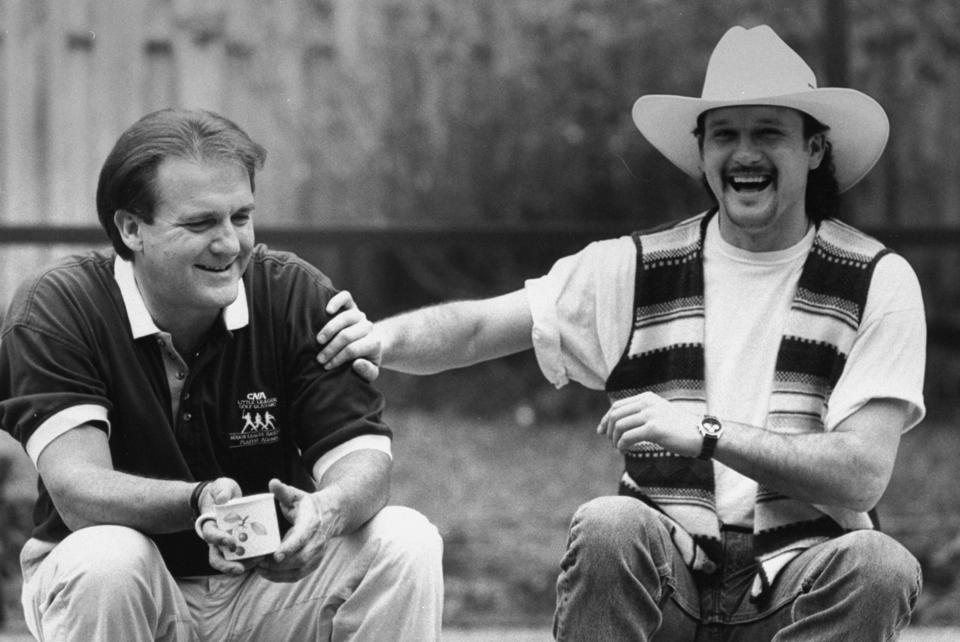Tug McGraw and Tim McGraw circa 1994 | Source: Getty Images
