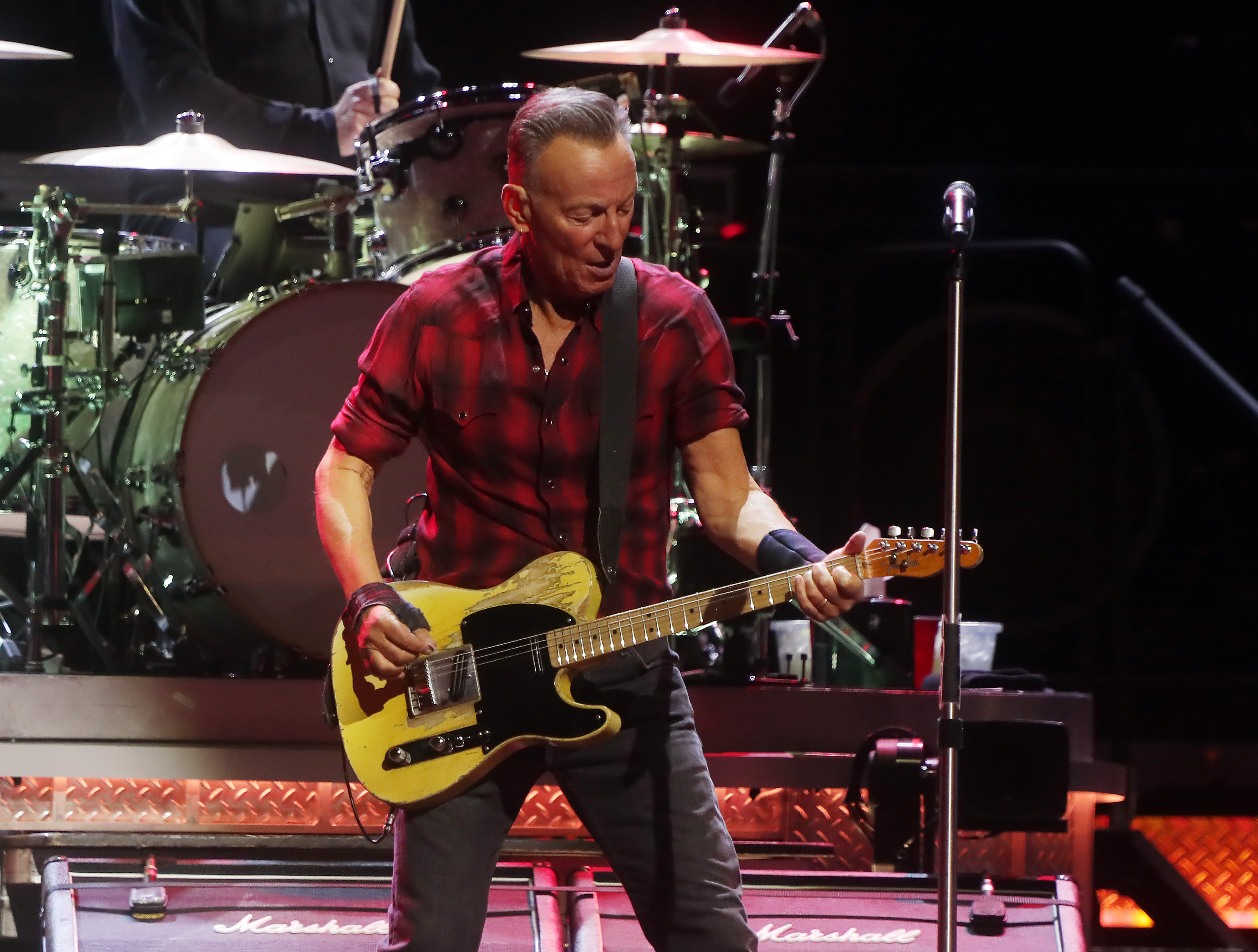 Bruce Springsteen performing at Footprint Center on March 19, 2024 in Phoenix, Arizona. | Source: Getty Images