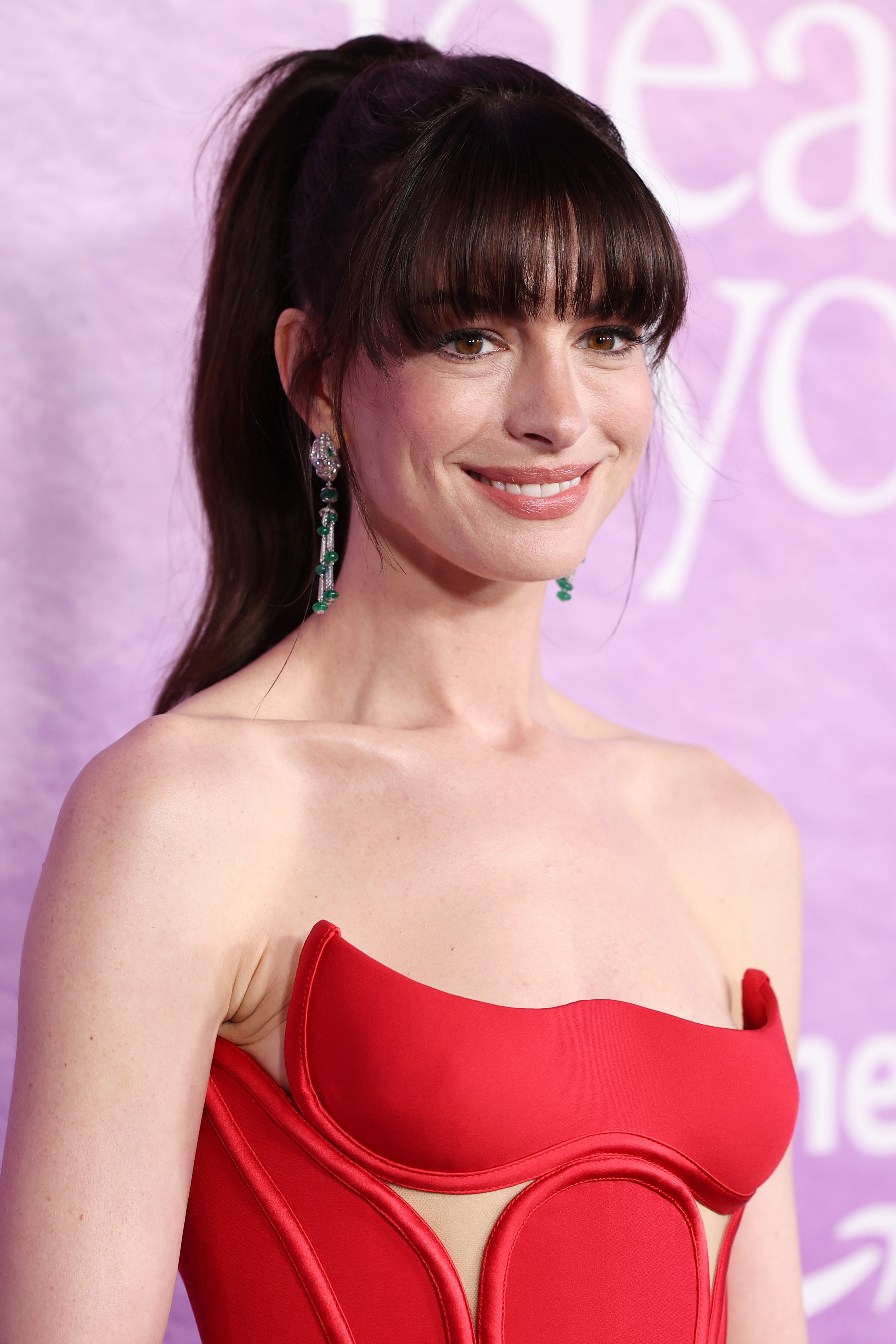 Anne Hathaway attends "The Idea Of You" New York premiere on April 29, 2024 in New York City | Source: Getty Images