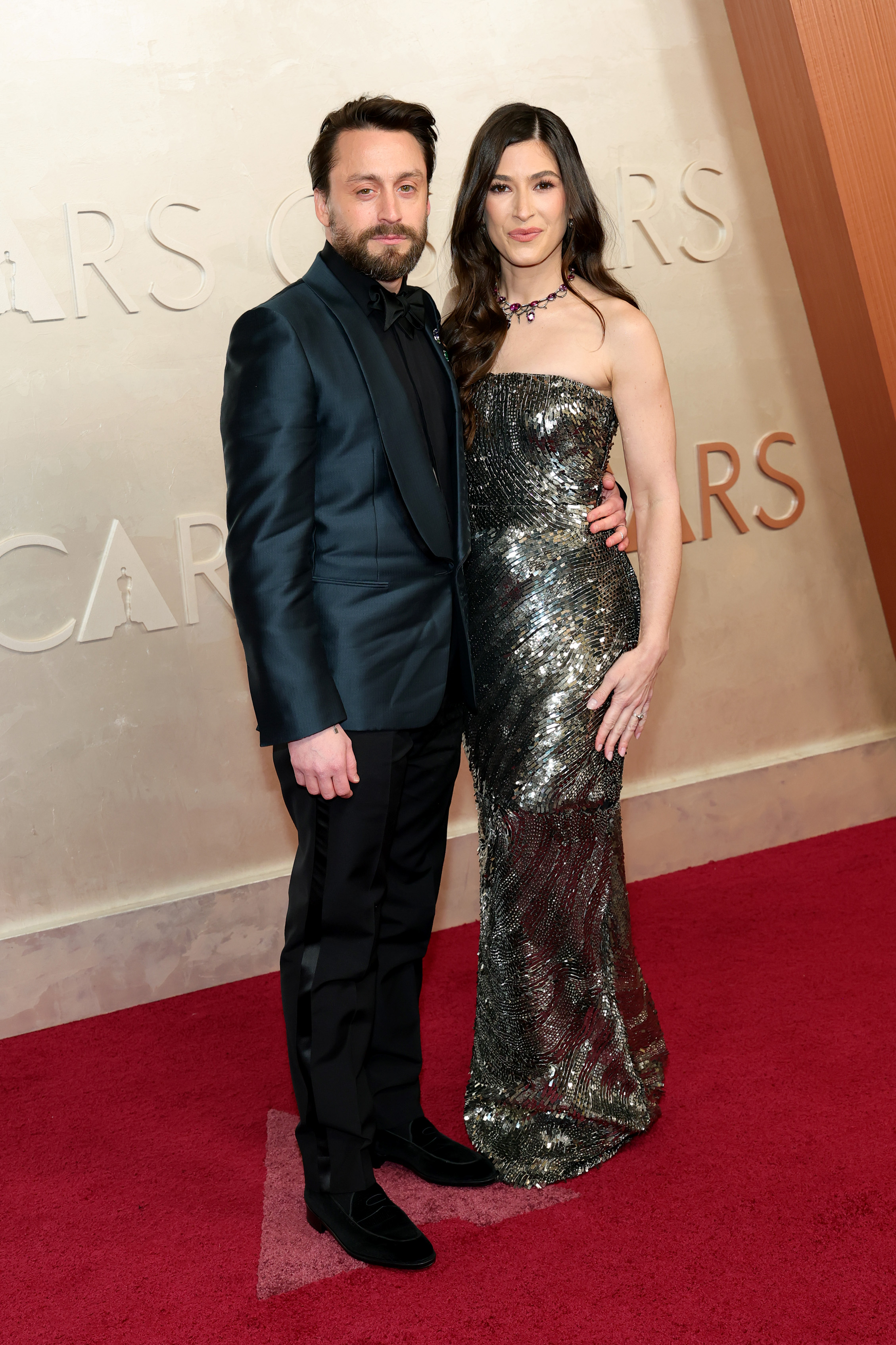 Kieran Culkin and Jazz Charton attend the 97th Annual Oscars on March 2, 2025, in Hollywood, California. | Source: Getty Images