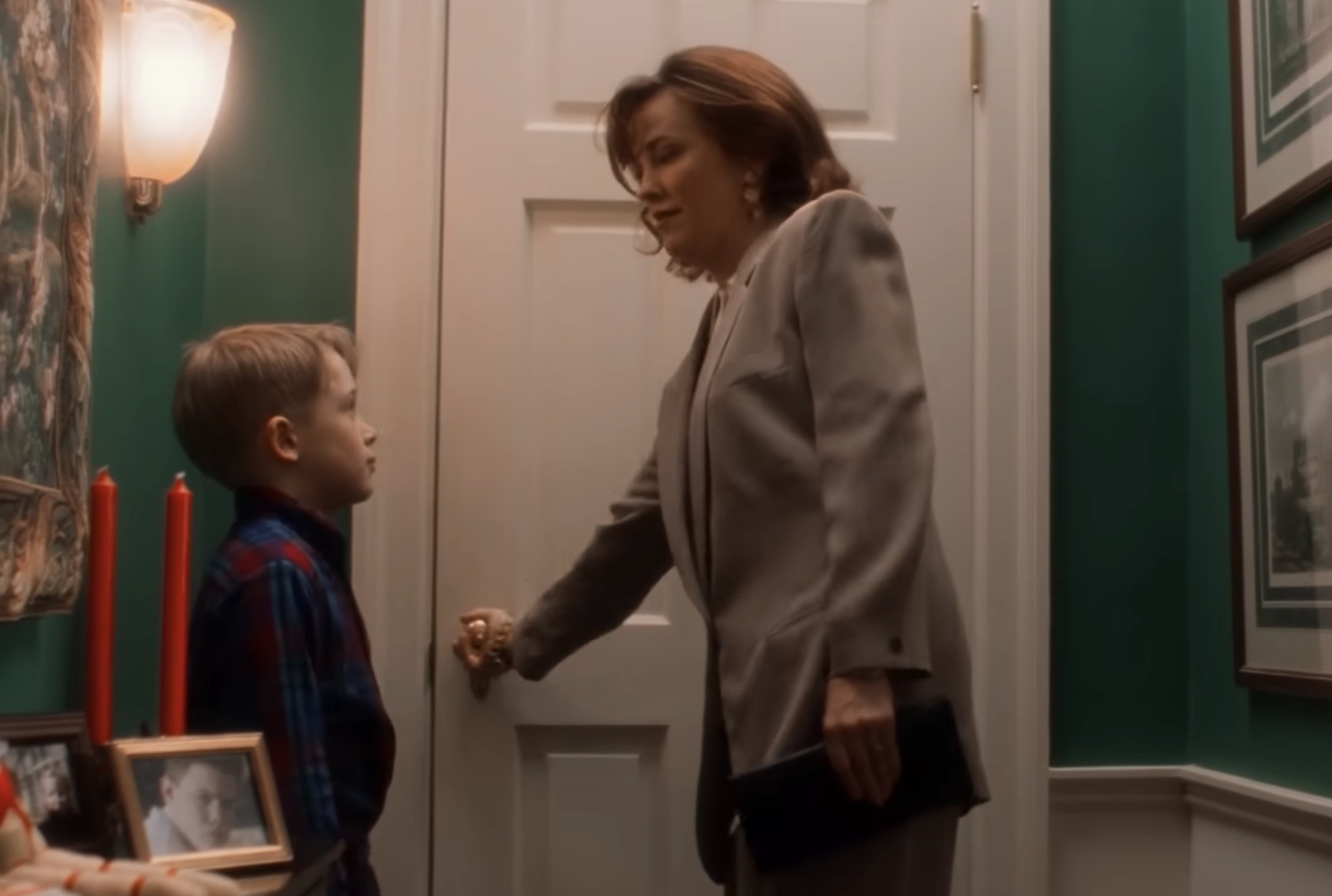 Catherine O'Hara and Macaulay Culkin | Source: YouTube/disneyplus