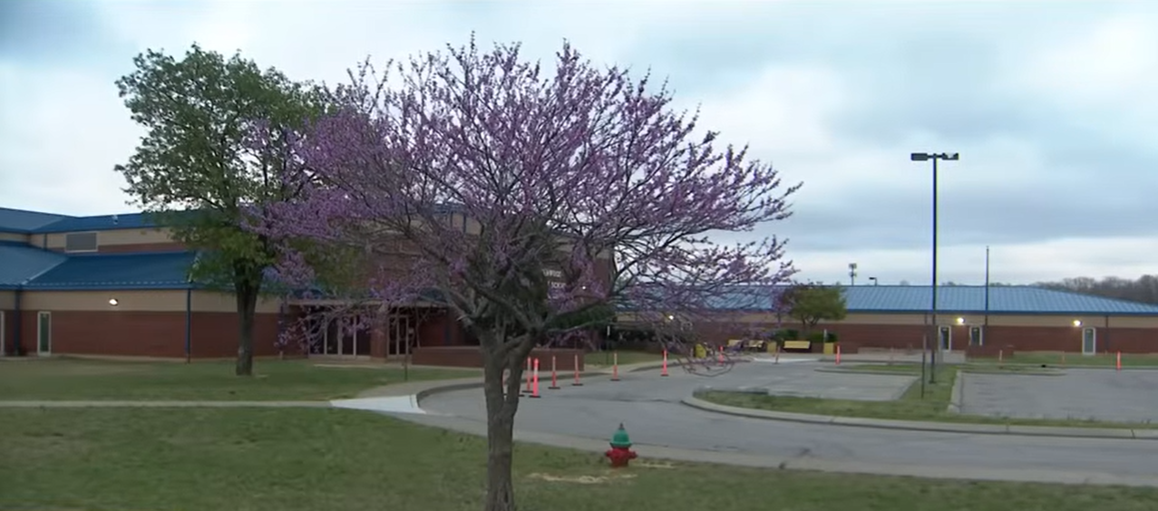 Kenwood Middle School seen in video dated March 29, 2026 | Source: YouTube/@newschannel5