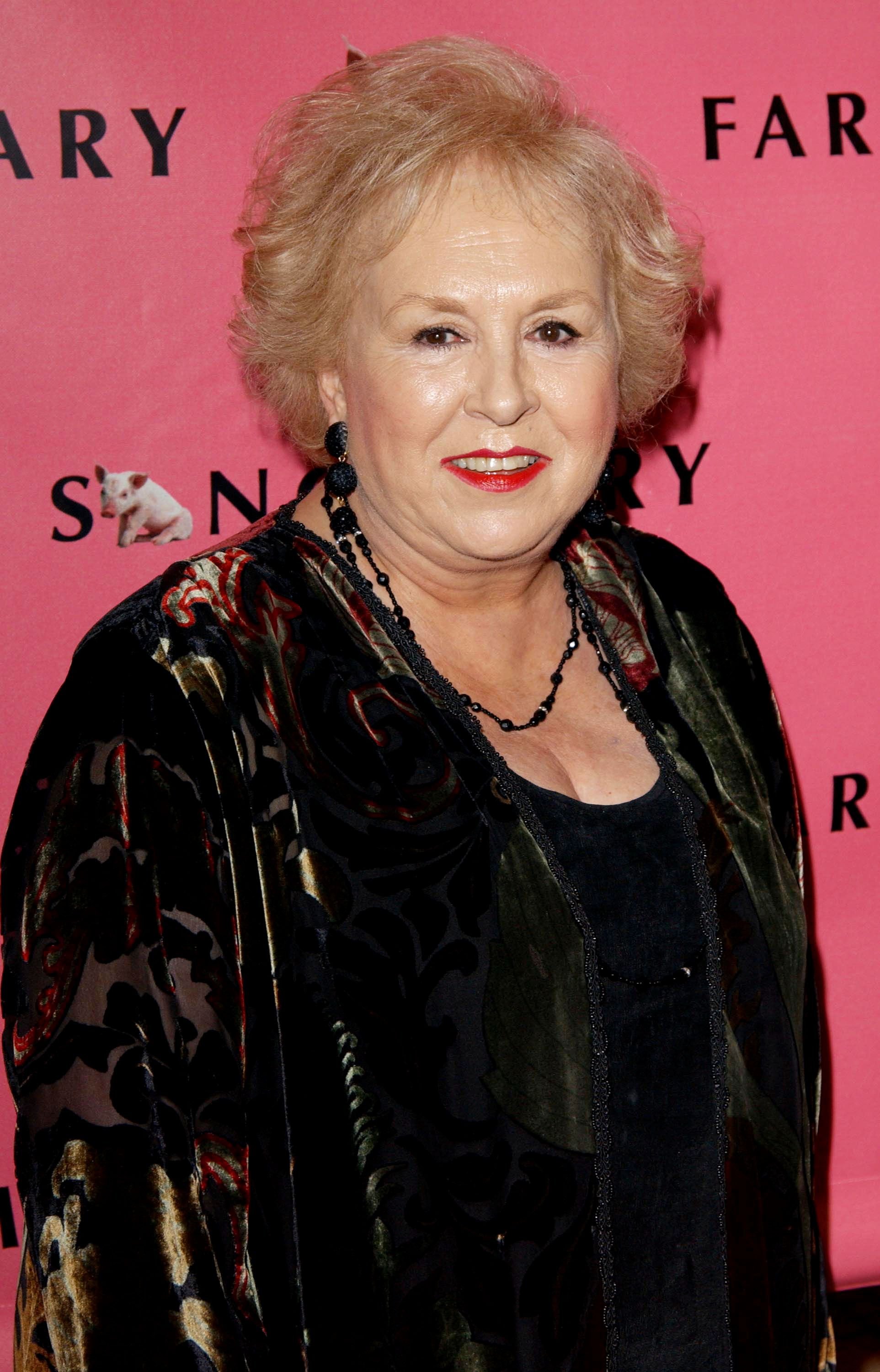 Actress Doris Roberts at the 2nd Annual Farm Sanctuary 2002 Gala "Emmys For Animals" at the Beverly Hills Hotel September 21, 2002 | Photo: Getty Images