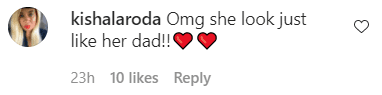 A screenshot of a fan's comment on Fantasia Barrino's post | Instagram/tasiasworld