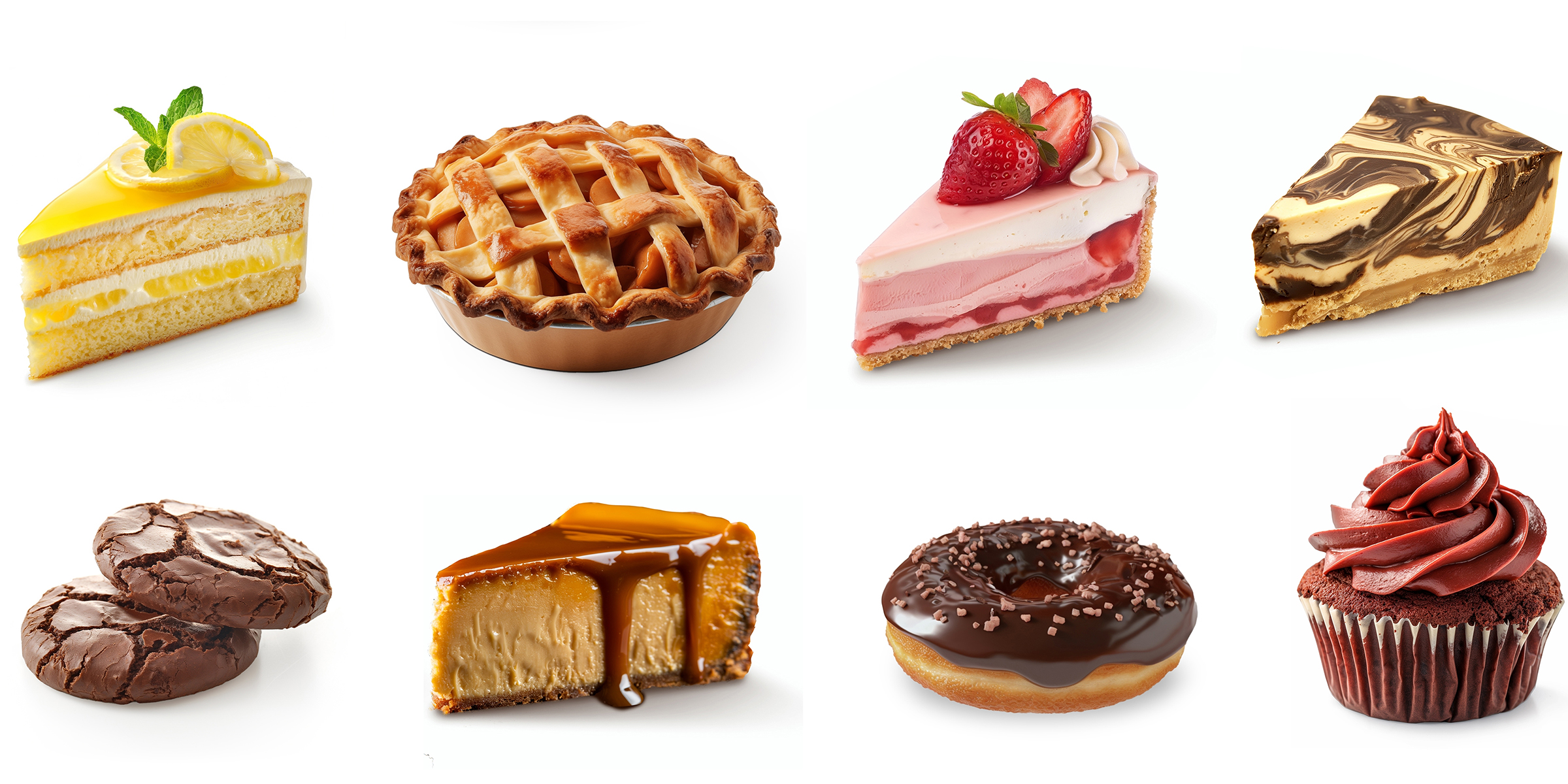 A collection of yummy desserts | Source: Shutterstock