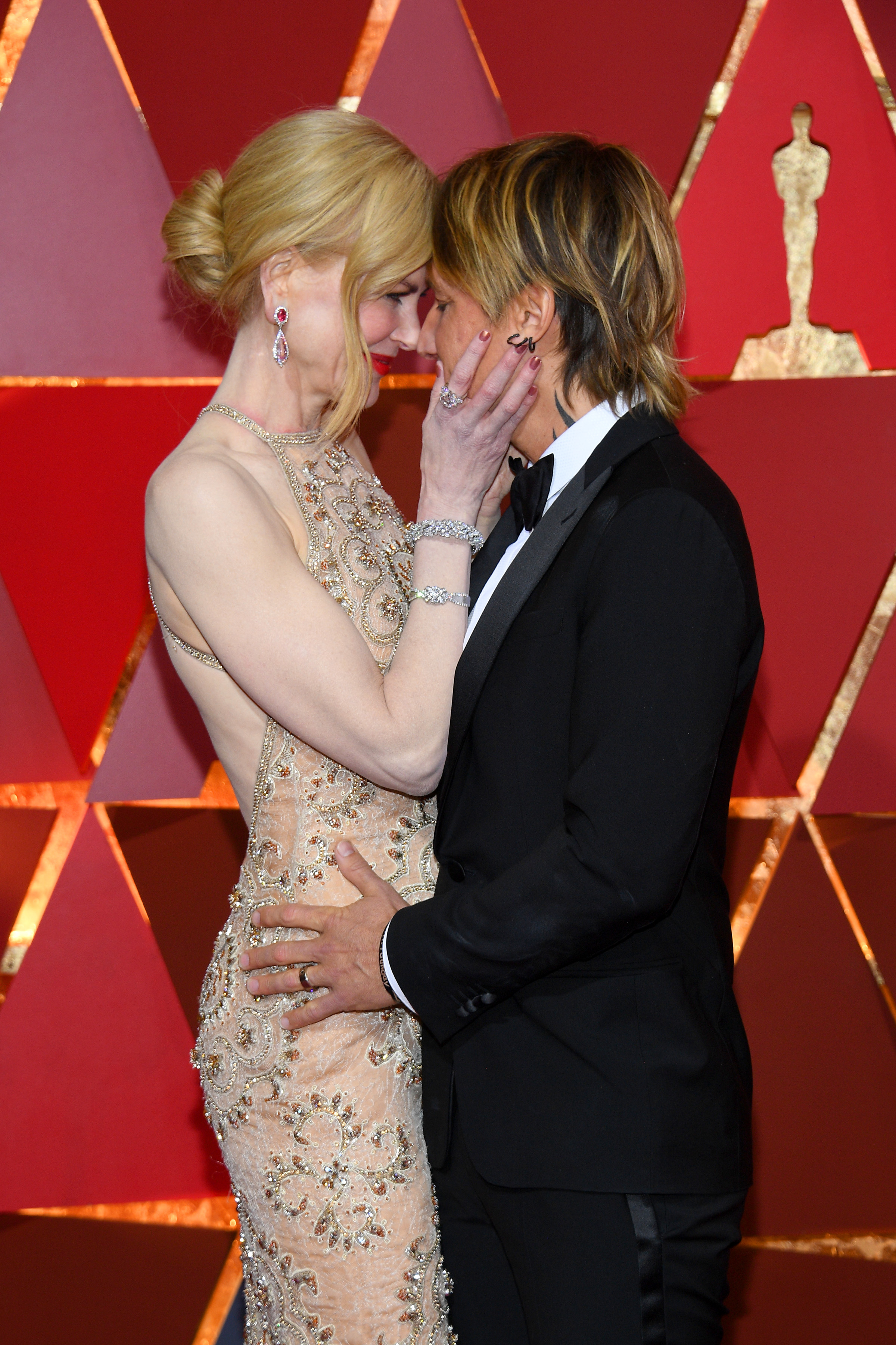 Nicole Kidman and musician Keith Urban attends the 89th Annual Academy Awards at Hollywood & Highland Center on February 26, 2017 in Hollywood, California. | Source: Getty Images