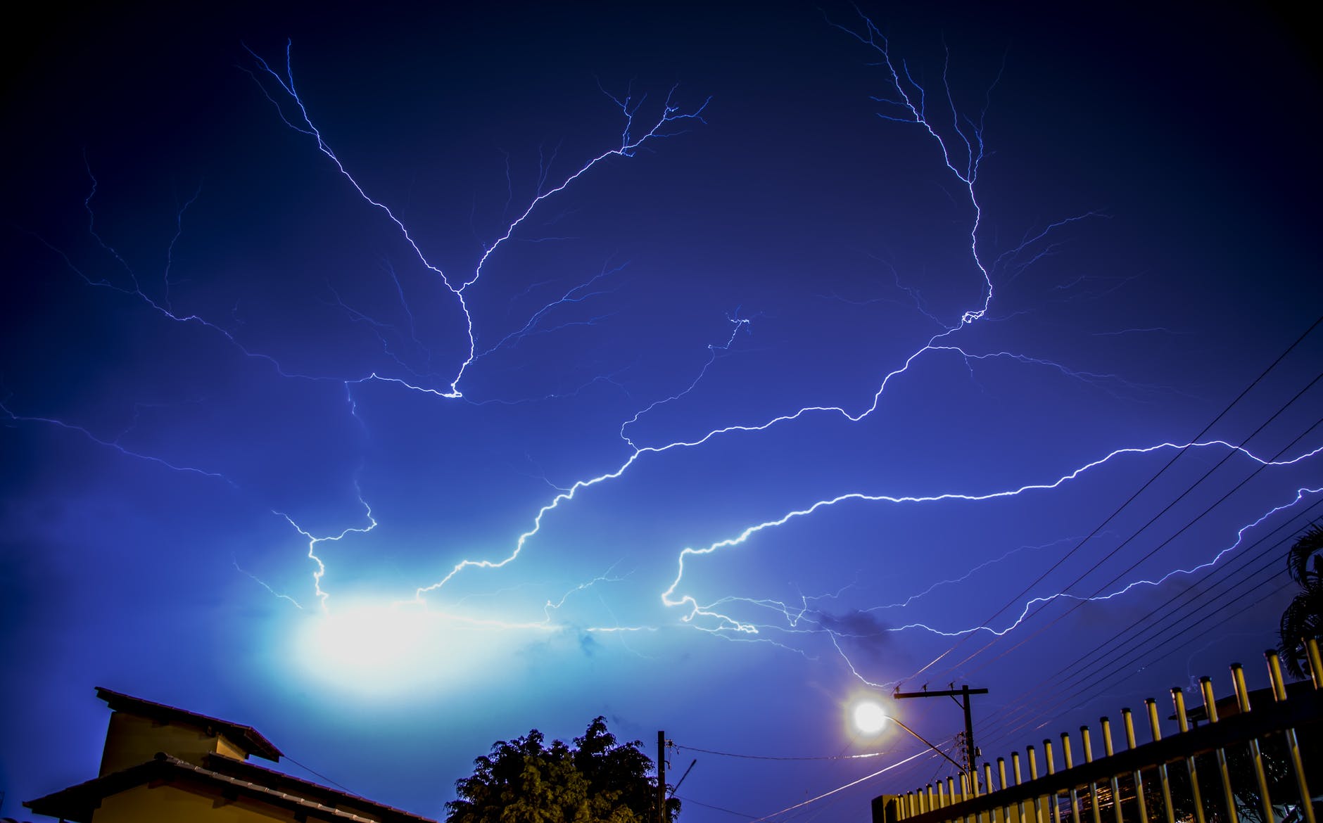A lightning storm cut out their power.| Source: Pexels
