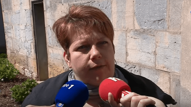 Odile Lacheray répond aux questions de journalistes sur l'affaire Péchier. | Youtube/France 3 Bourgogne-Franche-Comté Odile Lacheray répond aux questions de journalistes sur l'affaire Péchier. | Youtube/France 3 Bourgogne-Franche-Comté