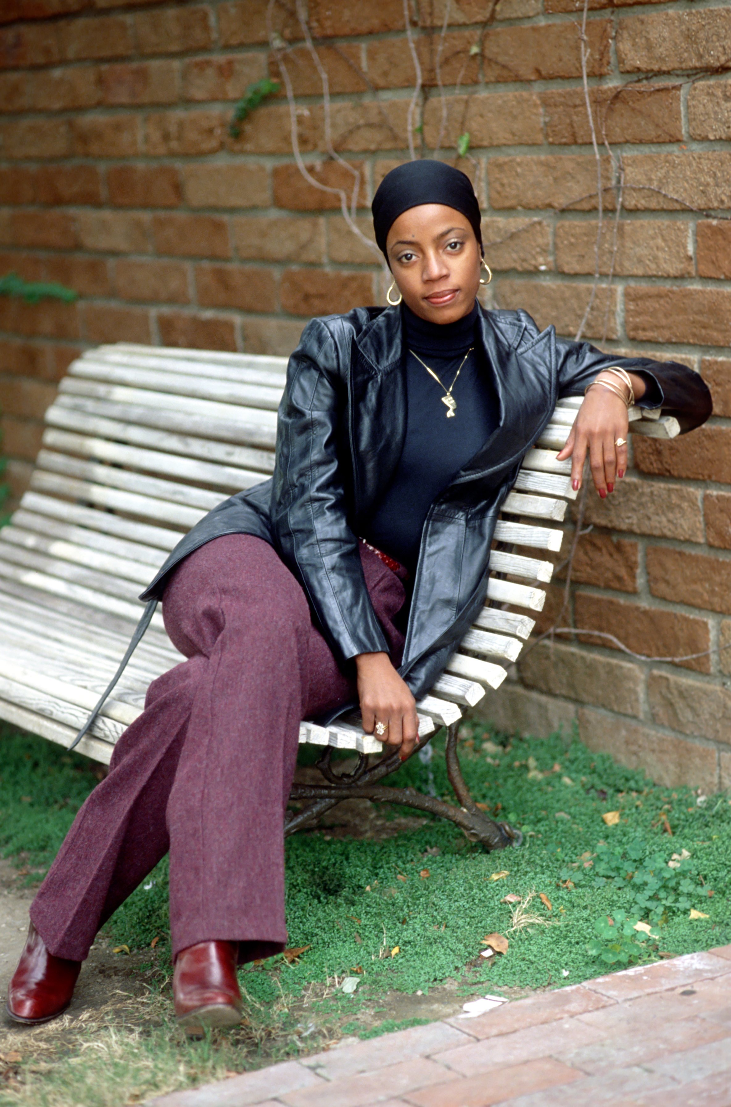 Author BernNadette Stanis posing for a portrait in February 1975 in Los Angeles, California. / Source: Getty Images