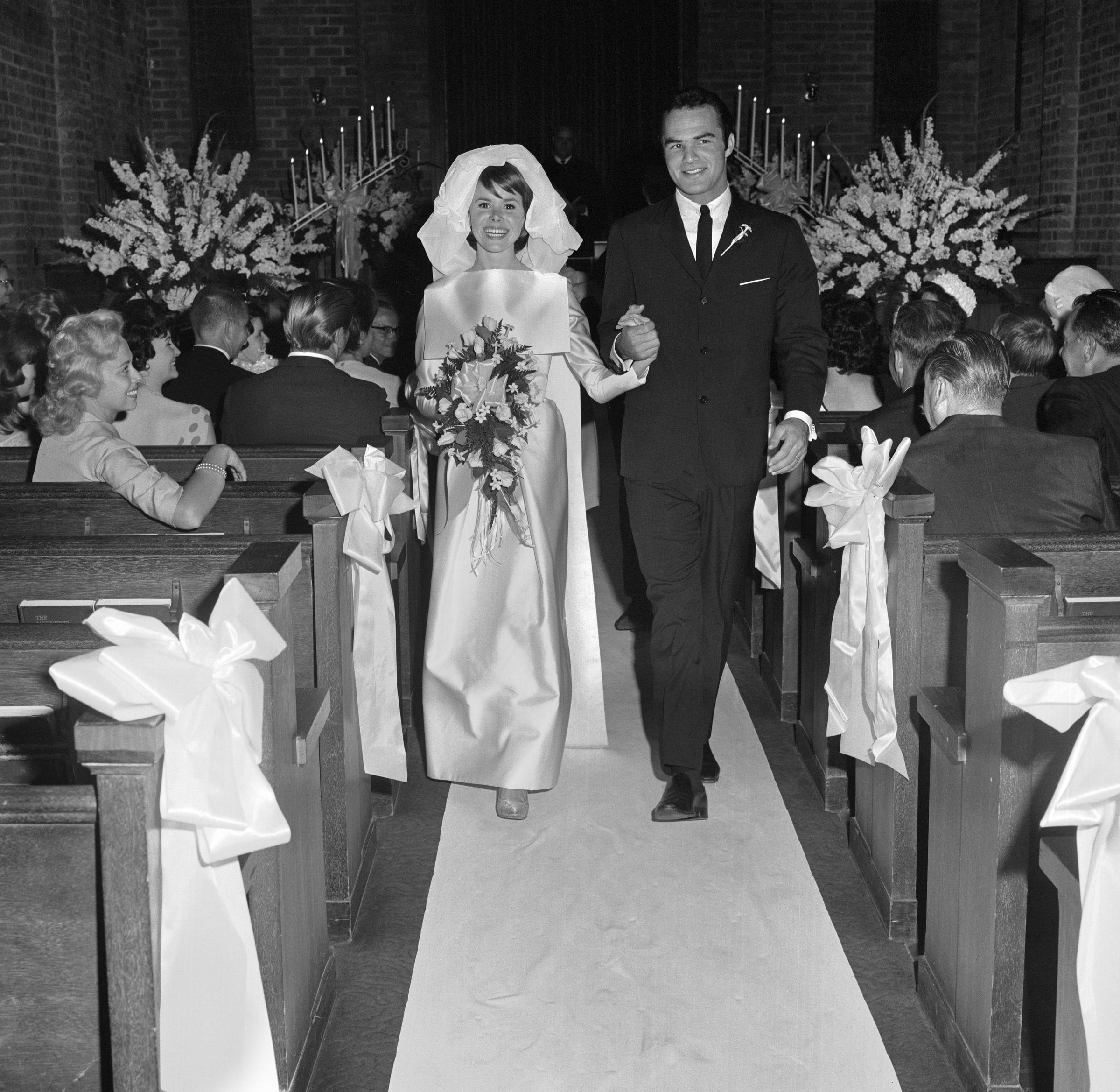 Their wedding photographs preserved an optimistic beginning that did not last. The marriage ended in divorce in the mid-1960s as both continued pursuing acting careers. | Source: Getty Images