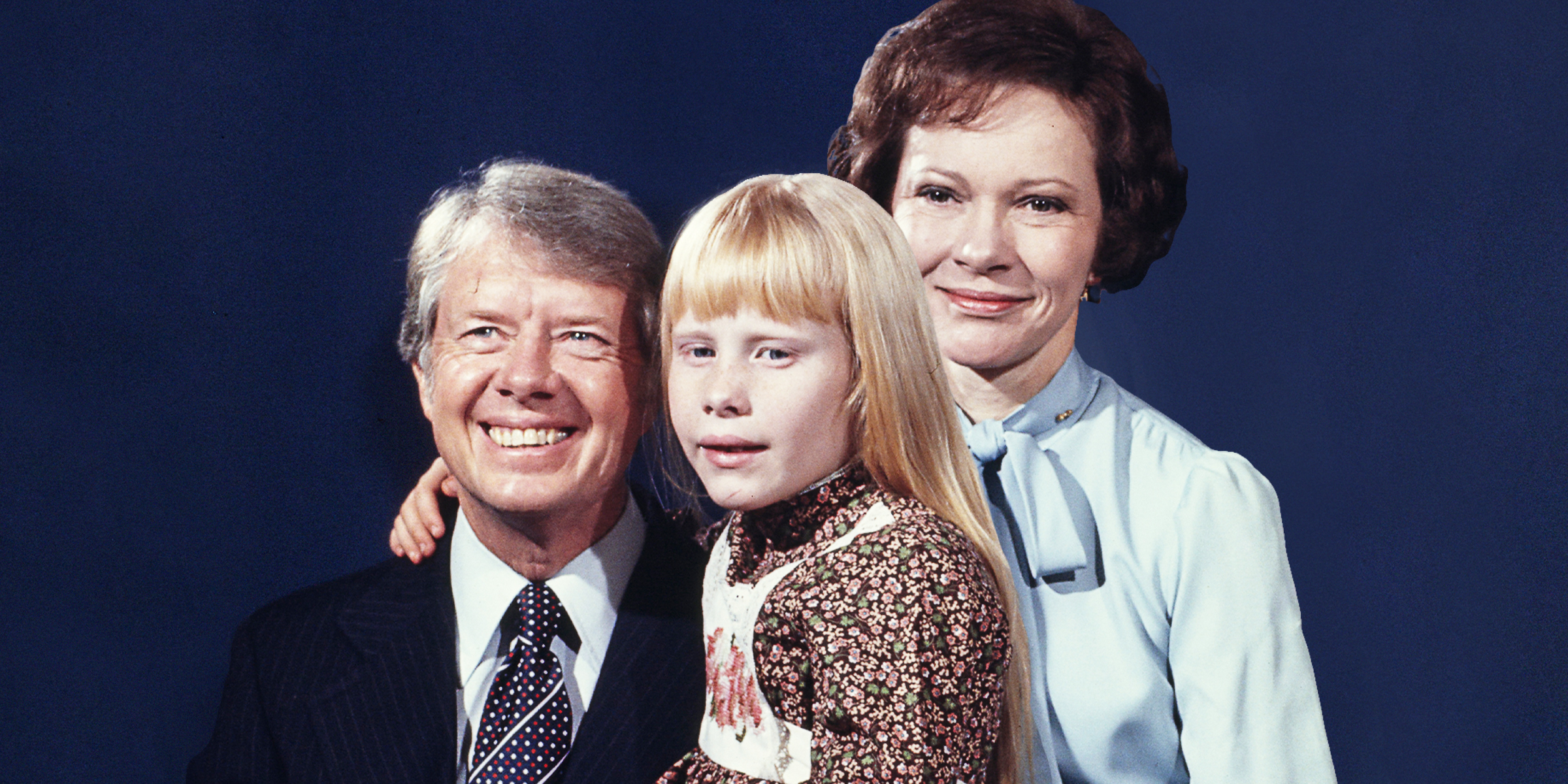 Rosalynn and Jimmy Carter with their daughter Amy | Source: Getty Images