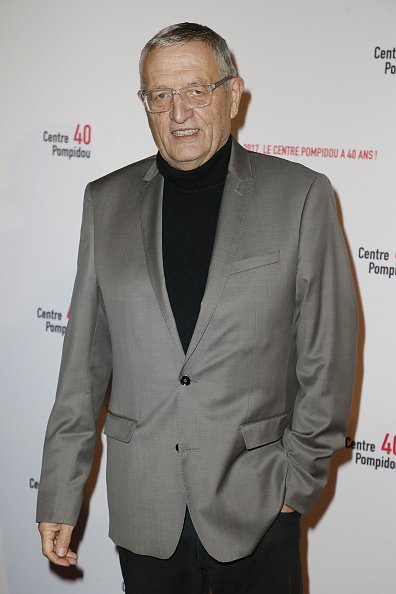 François Léotard assiste au 40e anniversaire du Centre Georges Pompidou. Photo : Getty Images.
