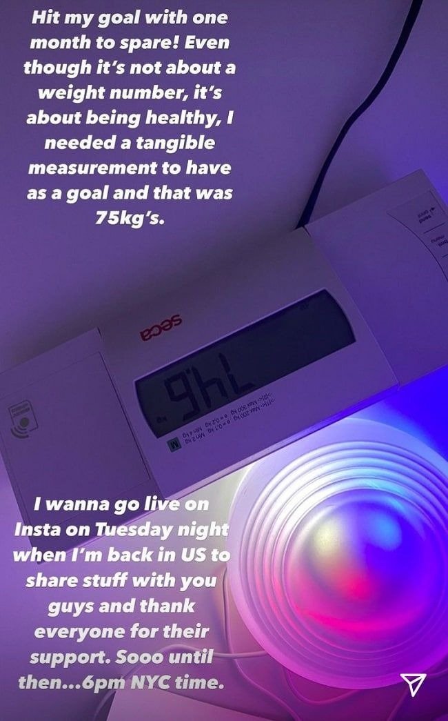 Rebel Wilson shares she reached her goal weight on socia media. | Source: Instagram/rebelwilson.