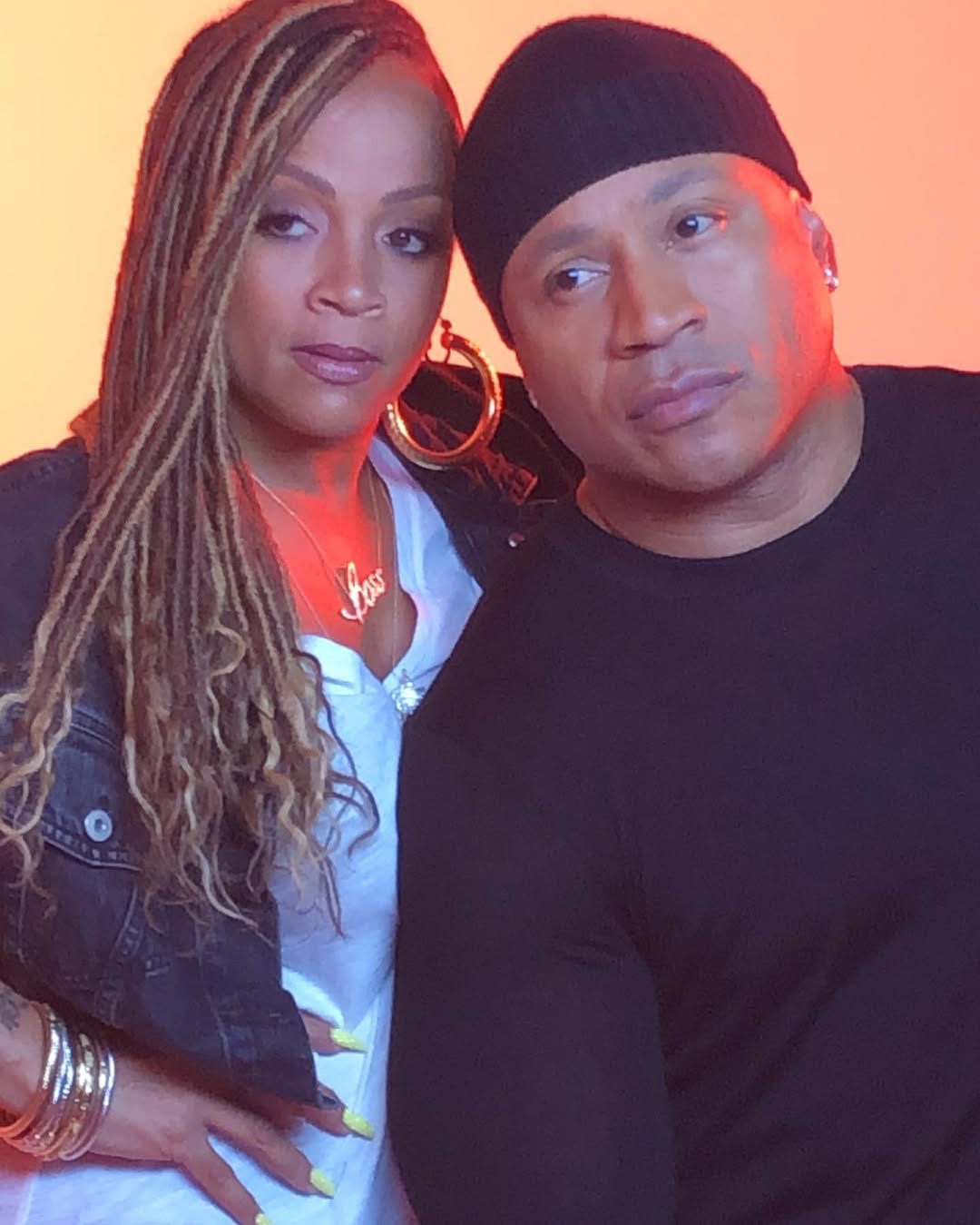 Simone Smith and LL Cool J, from a post dated January 14, 2020 | Source: Instagram/sislovespurple
