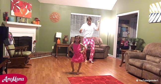 Be ready to fall in love with daddy-daughter duo adorably dancing to Justin Timberlake’s hit