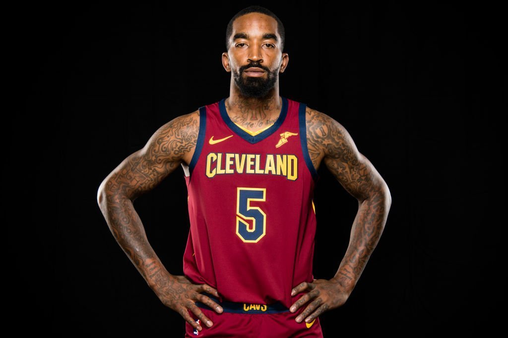 J.R. Smith #5 of the Cleveland Cavaliers on Media Day at Cleveland Clinic Courts on Sept. 24, 2018 in Ohio | Photo: Getty Images