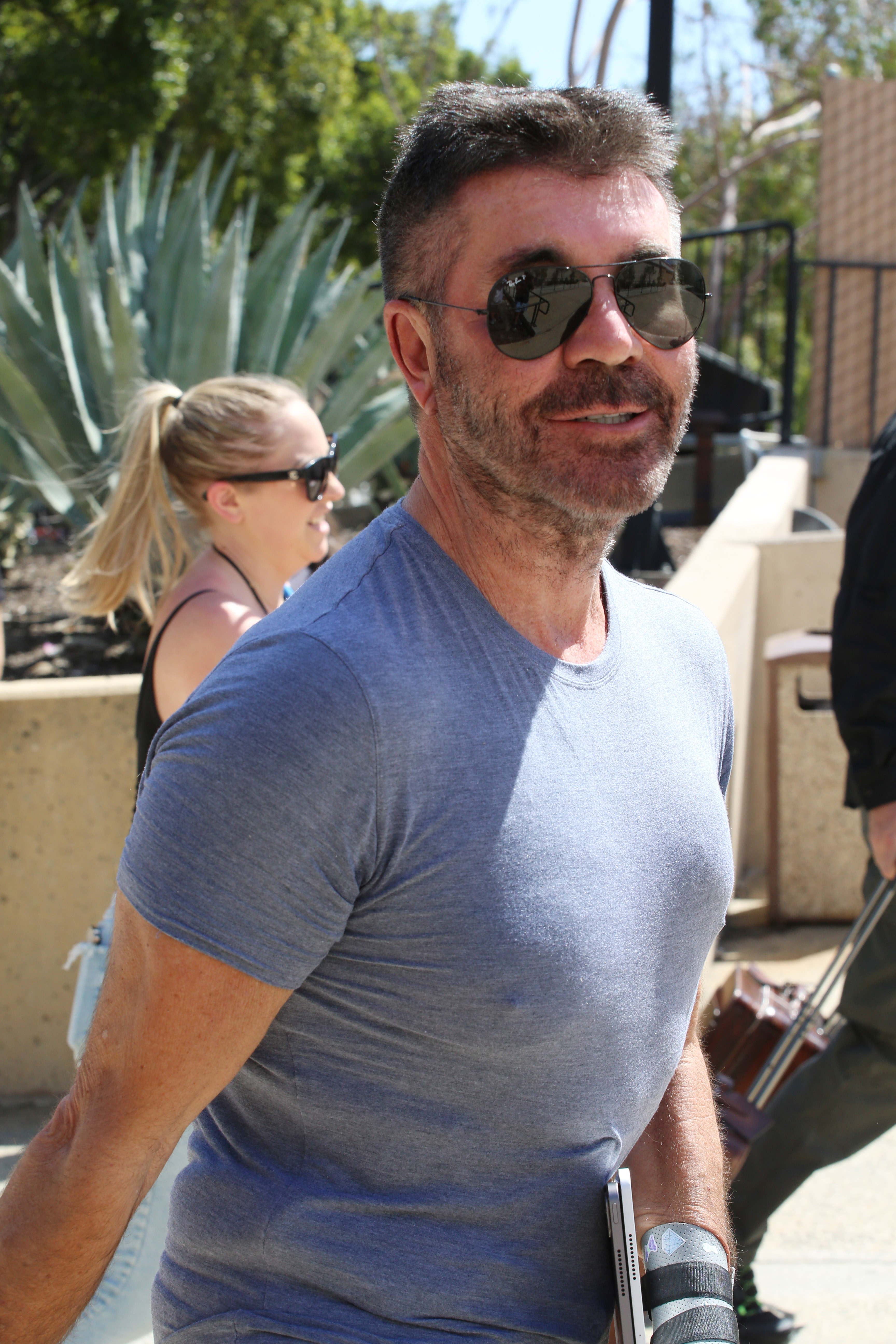 Simon Cowell is seen in Los Angeles on April 7, 2022 | Source: Getty Images