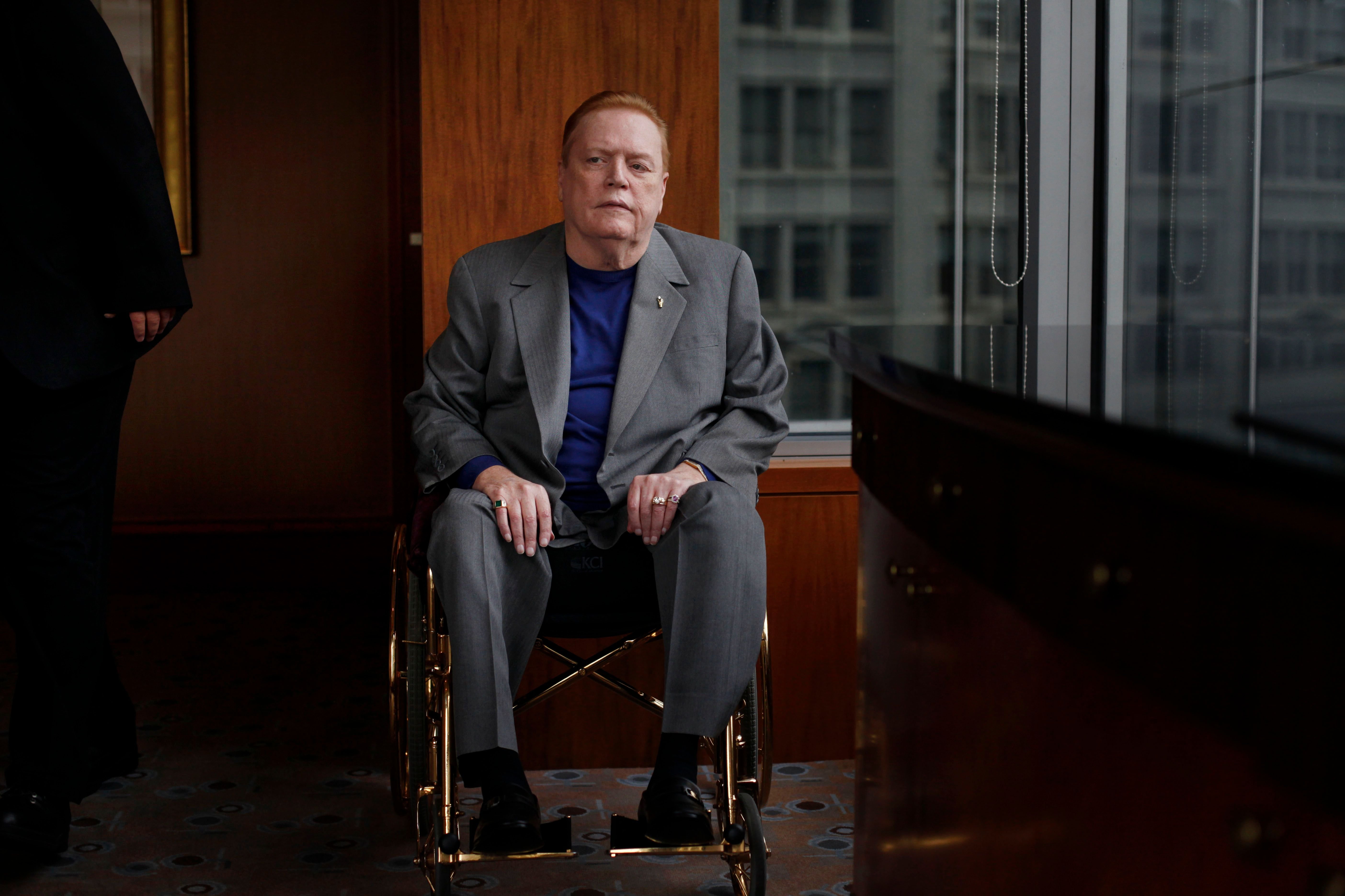 Larry Flynt sits for a portrait at the Four Seasons Hotel on Friday May 13, 2011. | Photo: Getty Images