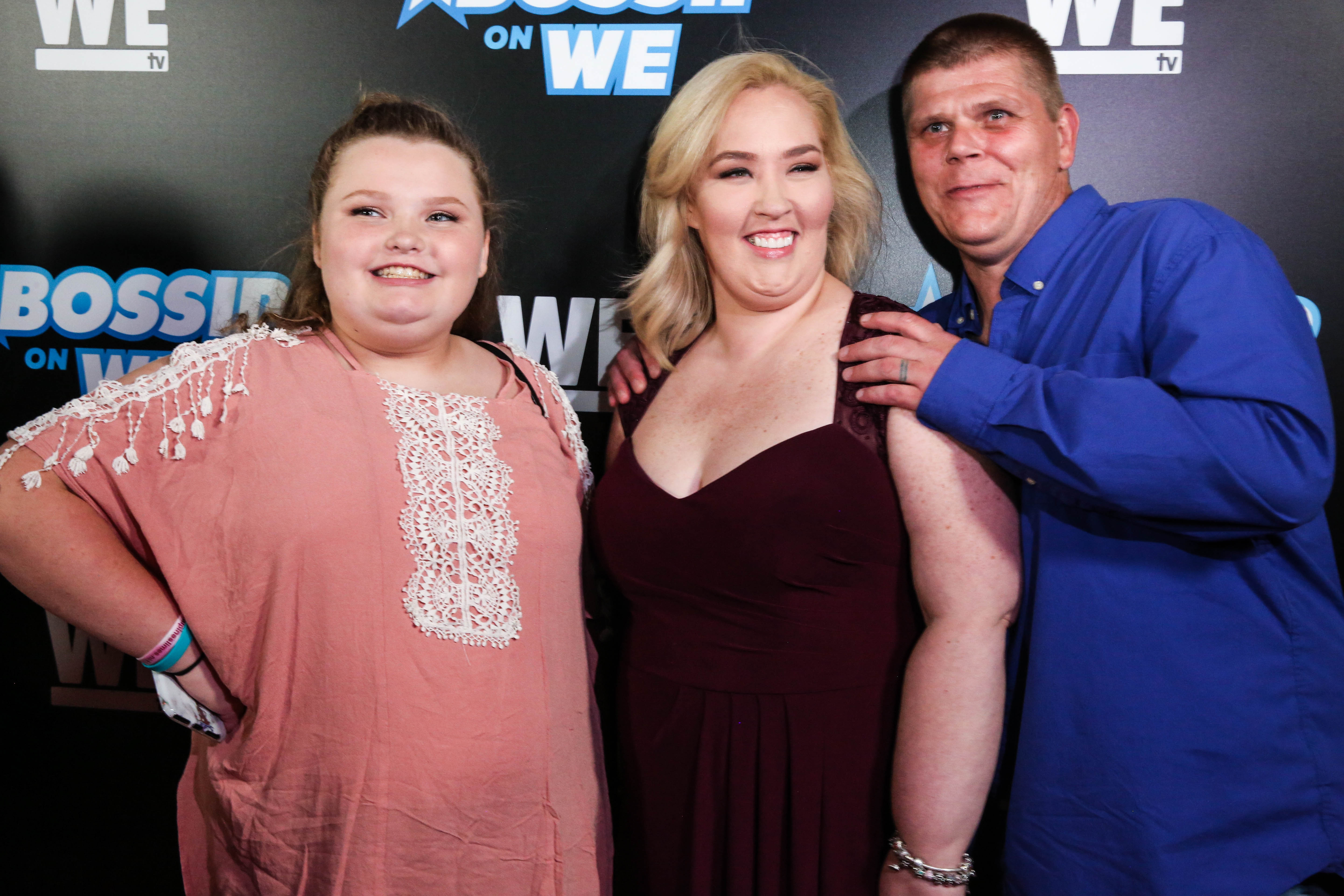 From left: Alana Thompson, June Shannon, and her boyfriend Eugene Doak attend the Bossip "Best Dressed List" event in Los Angeles, California on July 31, 2018 | Photo: Getty Images