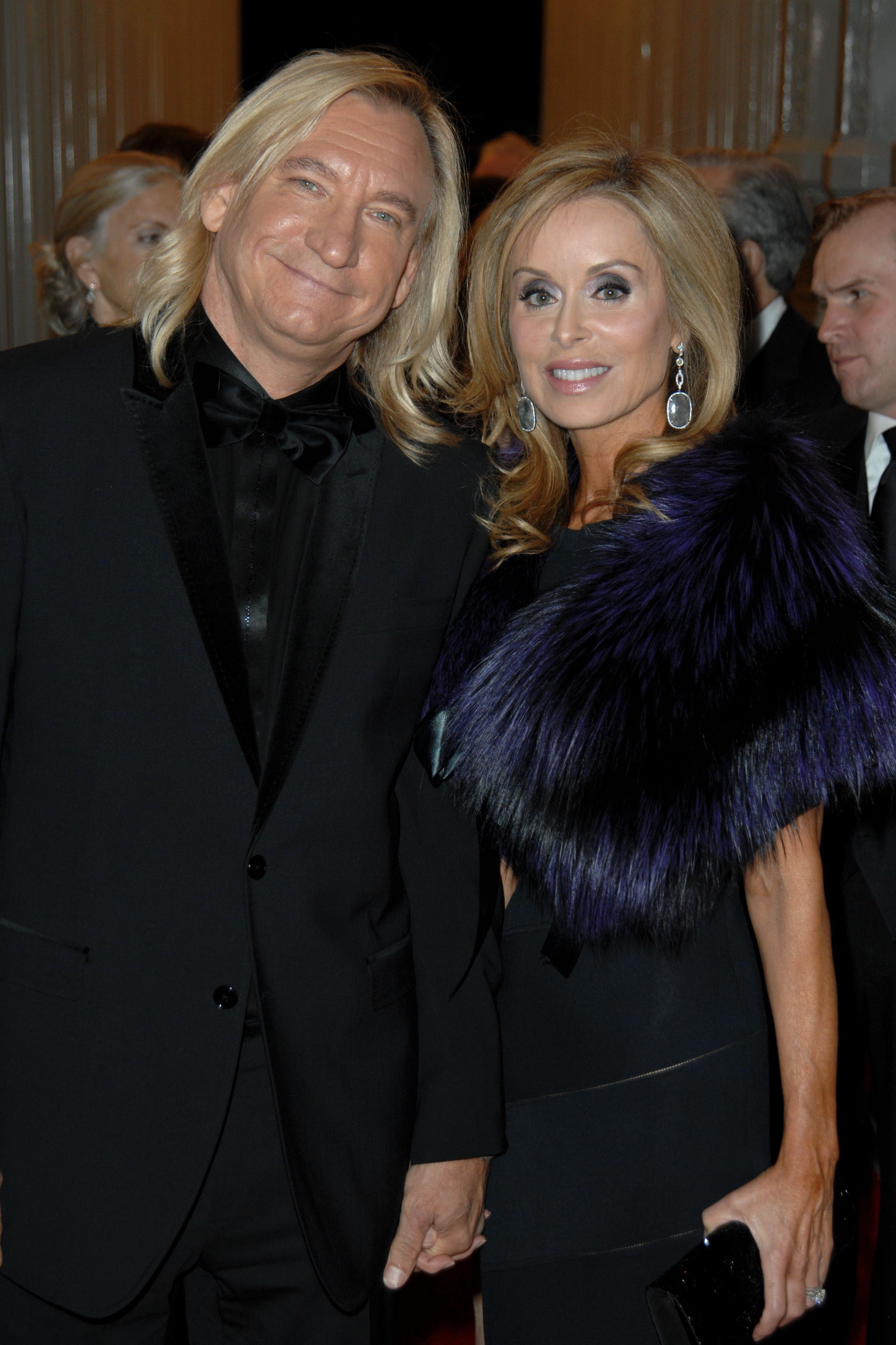 Joe Walsh and Marjorie Bach at the Lynda and Stewart Resnick Exhibition Pavilion Opening Gala in Los Angeles, in 2010. | Source: Getty Images