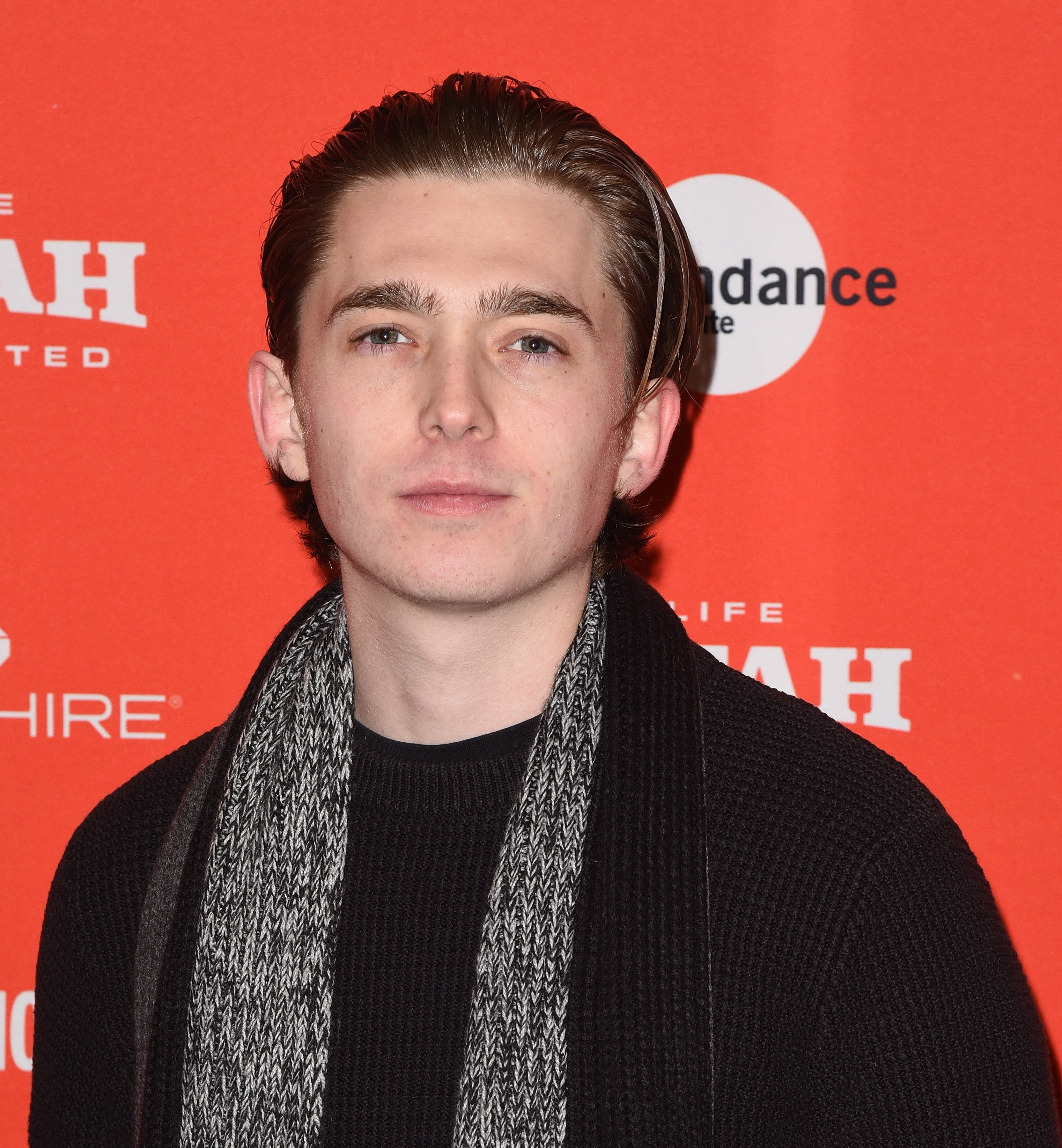Actor Austin Abrams at the 'Puzzle' Premiere at Eccles Center Theatre during the 2018 Sundance Film Festival on January 23, 2018 in Park City, Utah. | Source: Getty Images