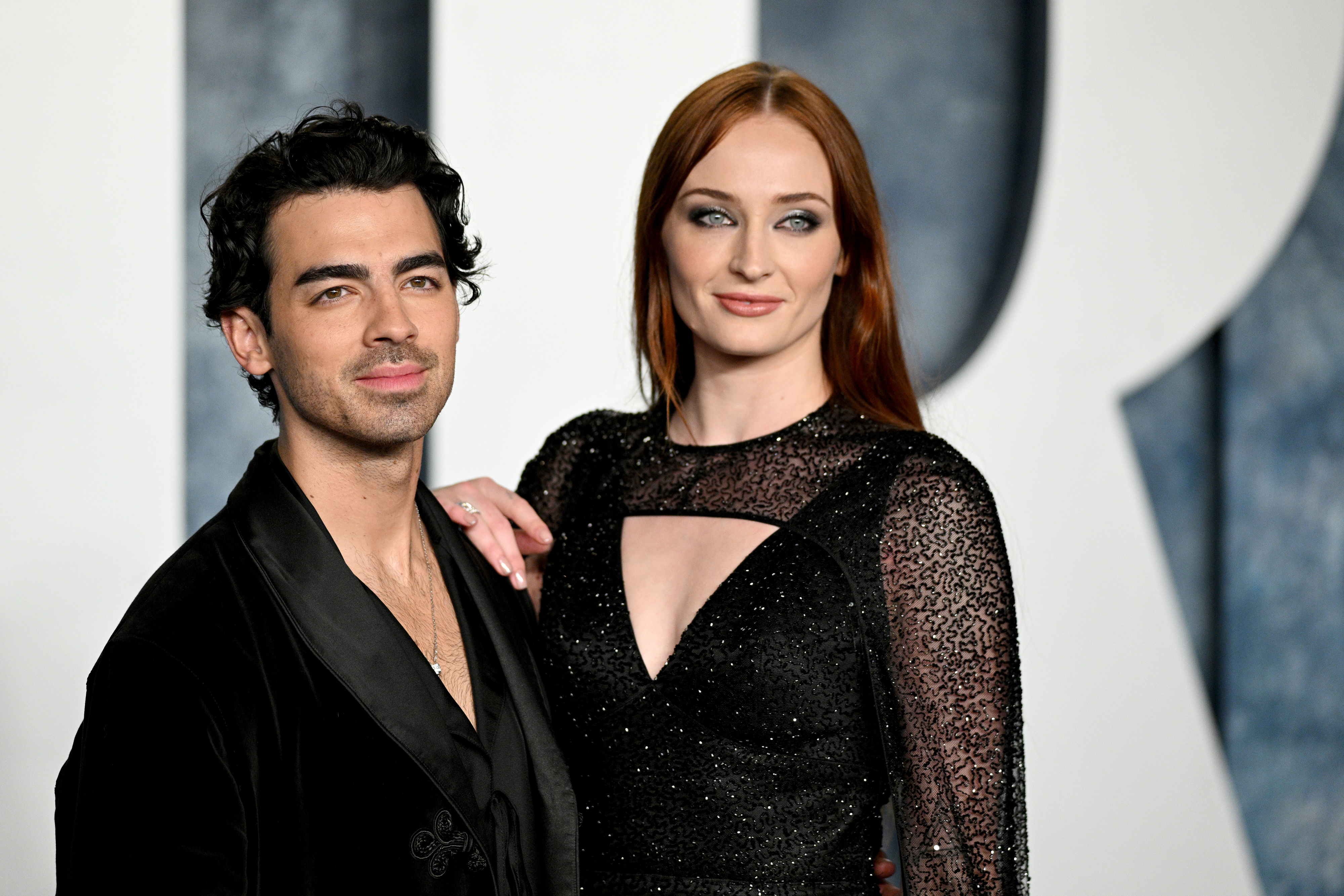 Joe Jonas and Sophie Turner attend the 2023 Vanity Fair Oscar Party Hosted By Radhika Jones at Wallis Annenberg Center for the Performing Arts on March 12, 2023, in Beverly Hills, California. | Source: Getty Images