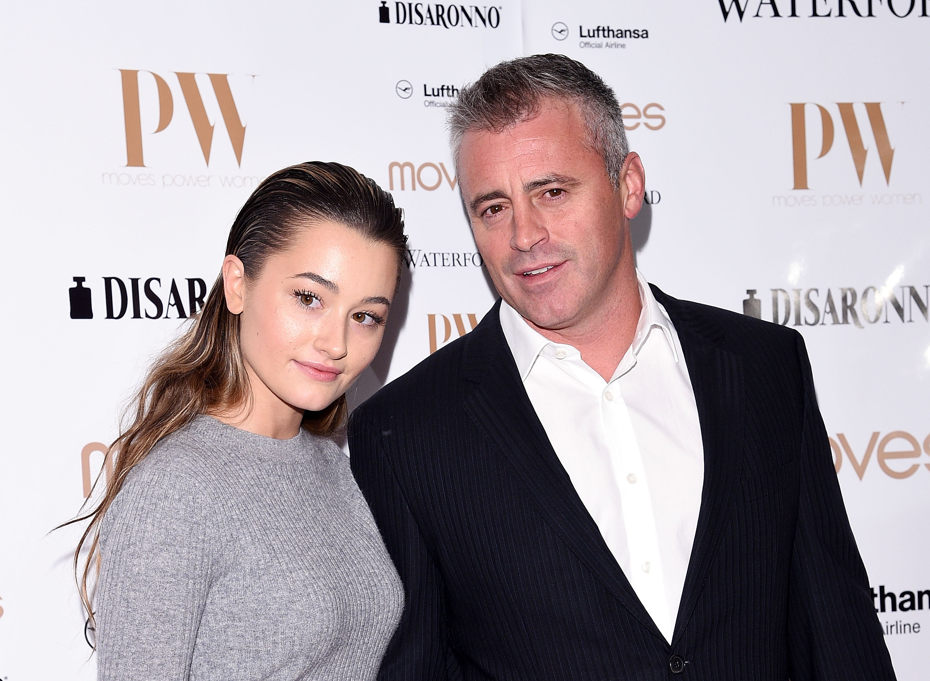 Matt LeBlanc with his daughter Marina at Power Women Gala in New York in 2014 | Source: Getty Images