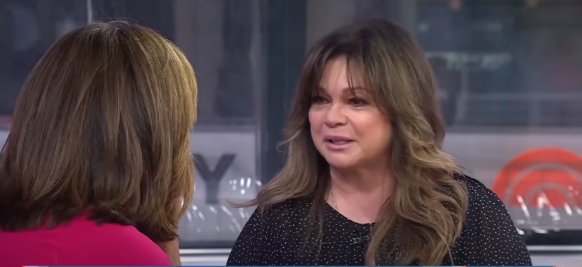 Valerie Bertinelli being interviewed by Hoda Kotb on "TODAY." | Source: YouTube/@TODAY