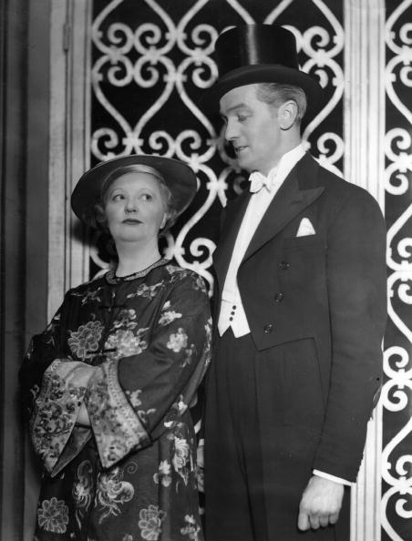 Marion Lorne and Edwin Styles, from a scene in 'London After Dark' by Walter Hackett, playing at the Apollo Theatre in London in 1937. | Source: Getty Images.