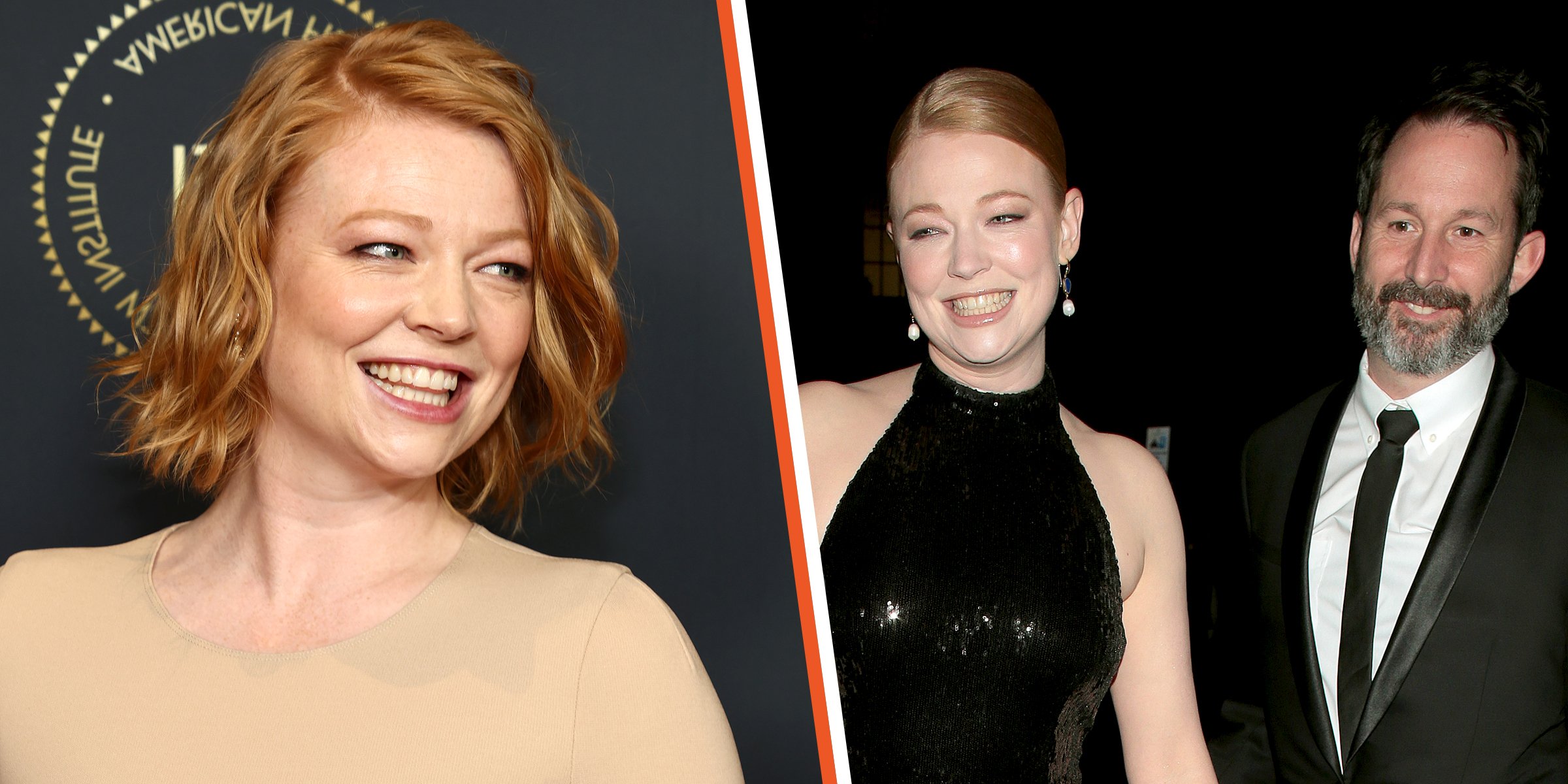 Sarah Snook and Dave Lawson. | Source: Getty Images