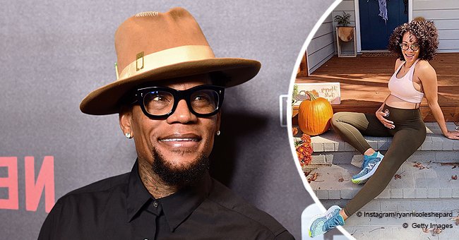 See DL Hughley's Daughter Ryan's Baby Bump as She Poses Amid Pumpkins ...