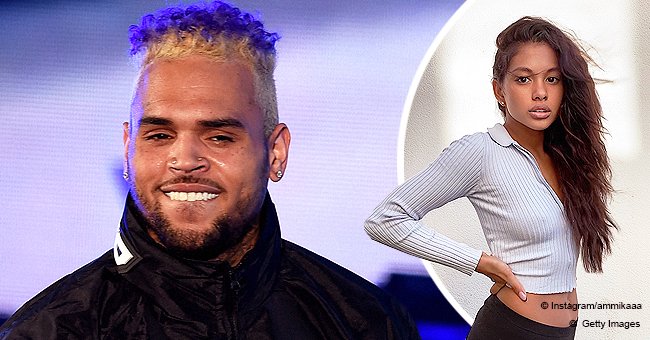 Chris Brown Comments 'Mine' on Ammika Harris' New Pic – Could They ...