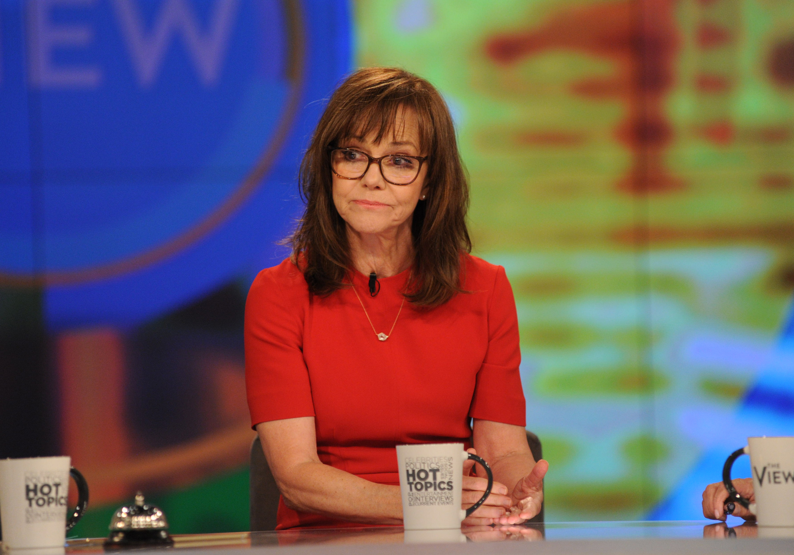 Sally Field on a season 21 episode of "The View" on September 18, 2018. | Source: Getty Images