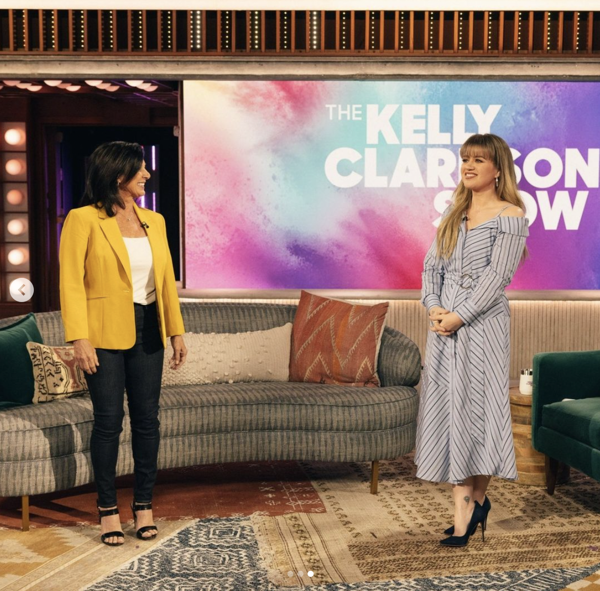 Kelly Clarkson on "The Kelly Clarkson Show," dated March 2024 | Source: Instagram/KellyClarksonShow