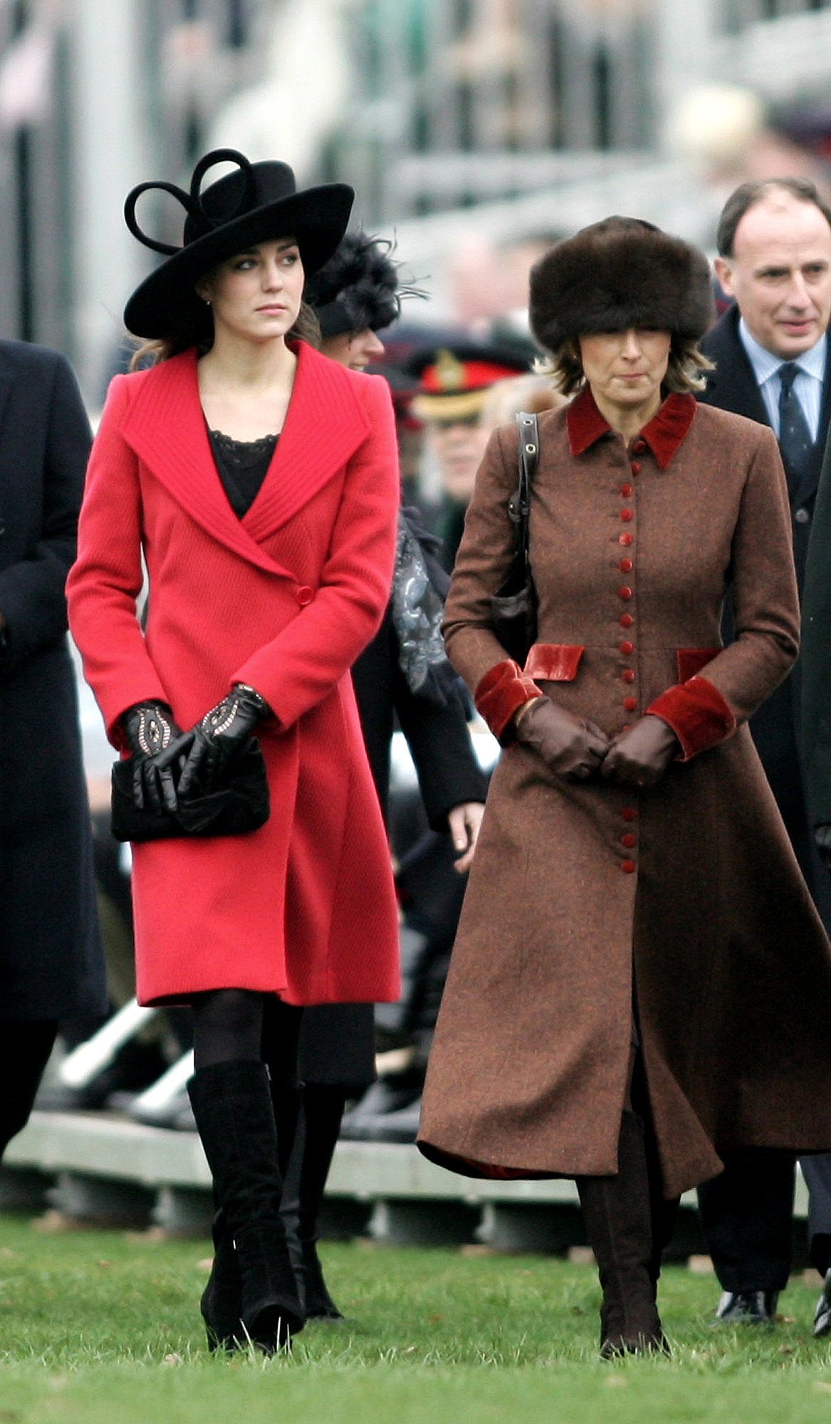 Kate and Carole Middleton at the Sovereign's Parade in 2006. | Source: Getty Images