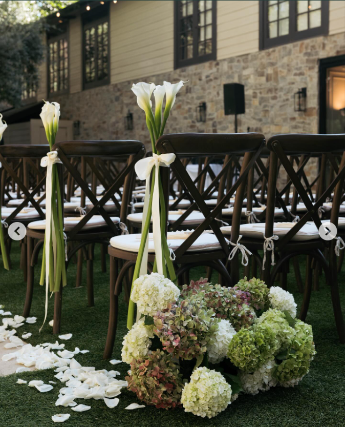 Natasha Bure and Bradley Steven Perry's wedding venue, dated September 17, 2025 | Source: Instagram/candacecbure