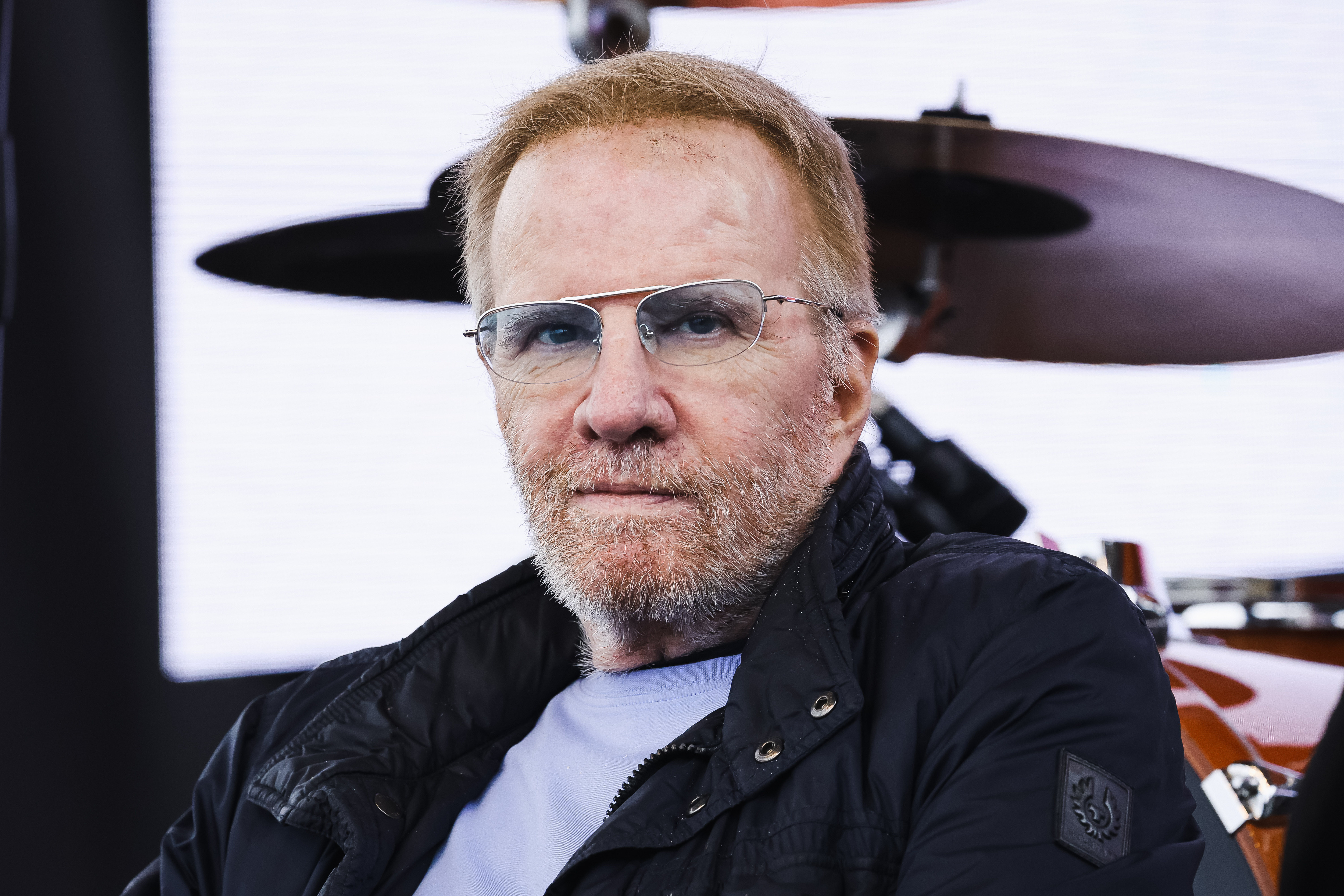 The actor on stage for an interview with fans during the Como Fun fair at LarioFiere in Erba on March 15, 2025. | Source: Getty Images
