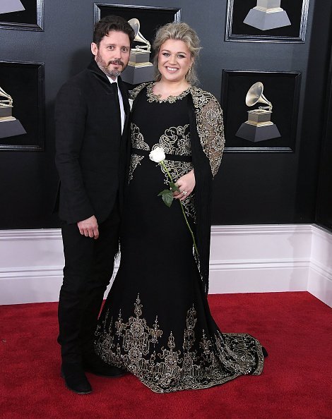 Kelly Clarkson and Brandon Blackstock at the 60th Annual GRAMMY Awards | Photo: Getty Images