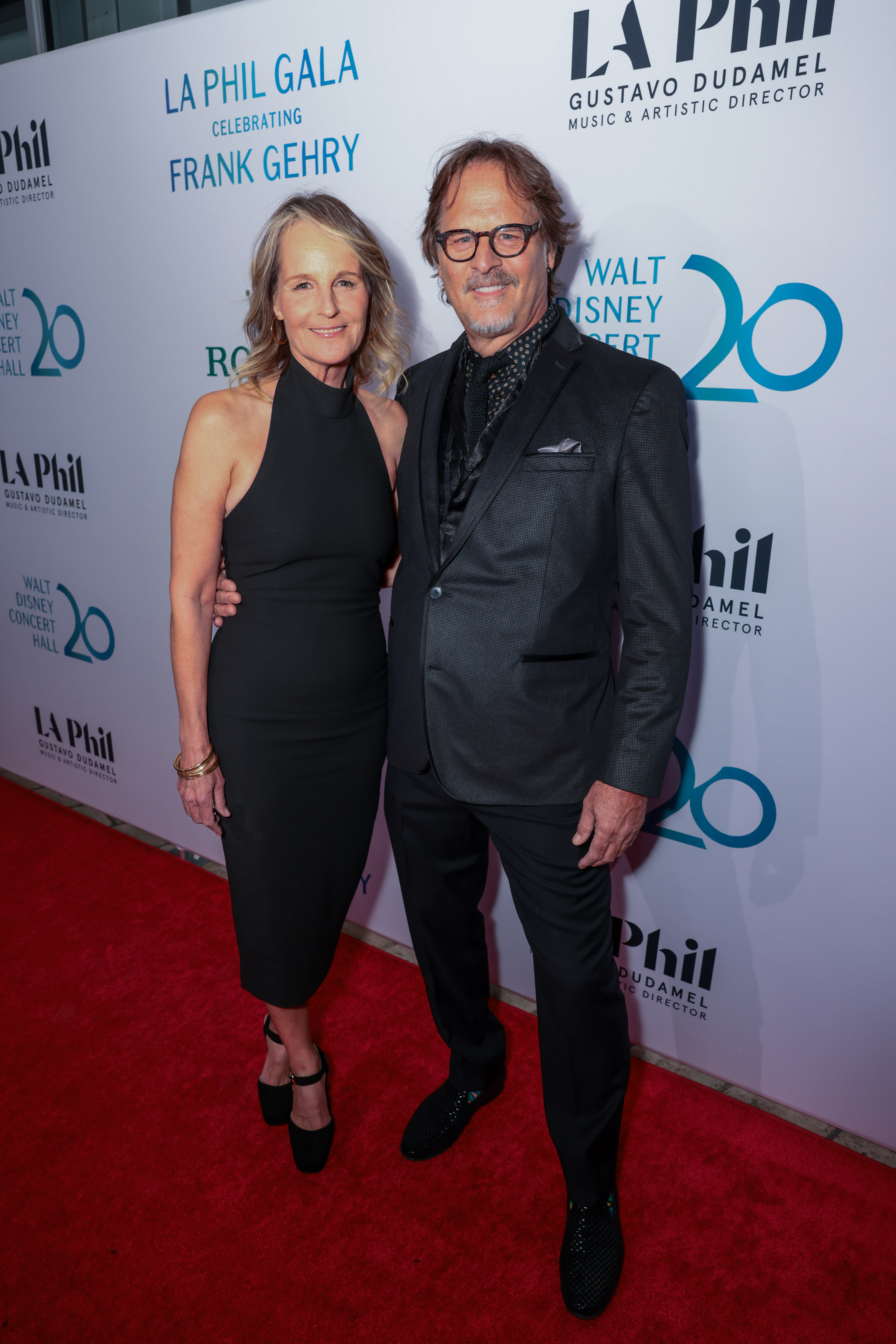 Helen Hunt and Jeffrey Nordling at the LA Phil Gala honoring Frank Gehry, October 05, 2023, Los Angeles, California | Source: Getty Images
