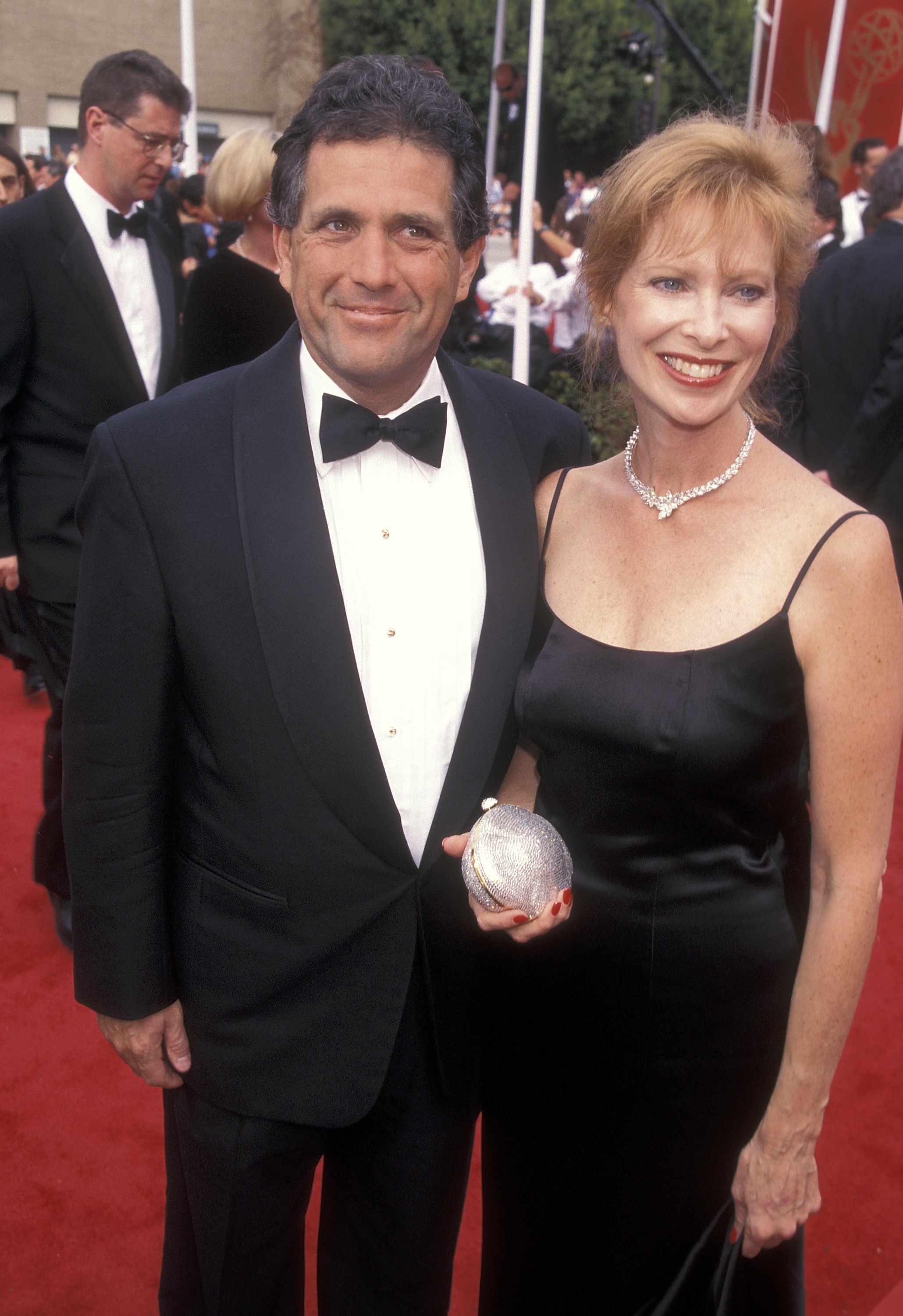 Leslie Moonves and Nancy Wiesenfeld attend the 49th Annual Primetime Emmy Awards on September 14, 1997, in Pasadena, California | Source: Getty Images