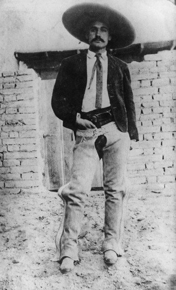 Emiliano Zapata, líder de los rebeldes | Imagen tomada de: Getty