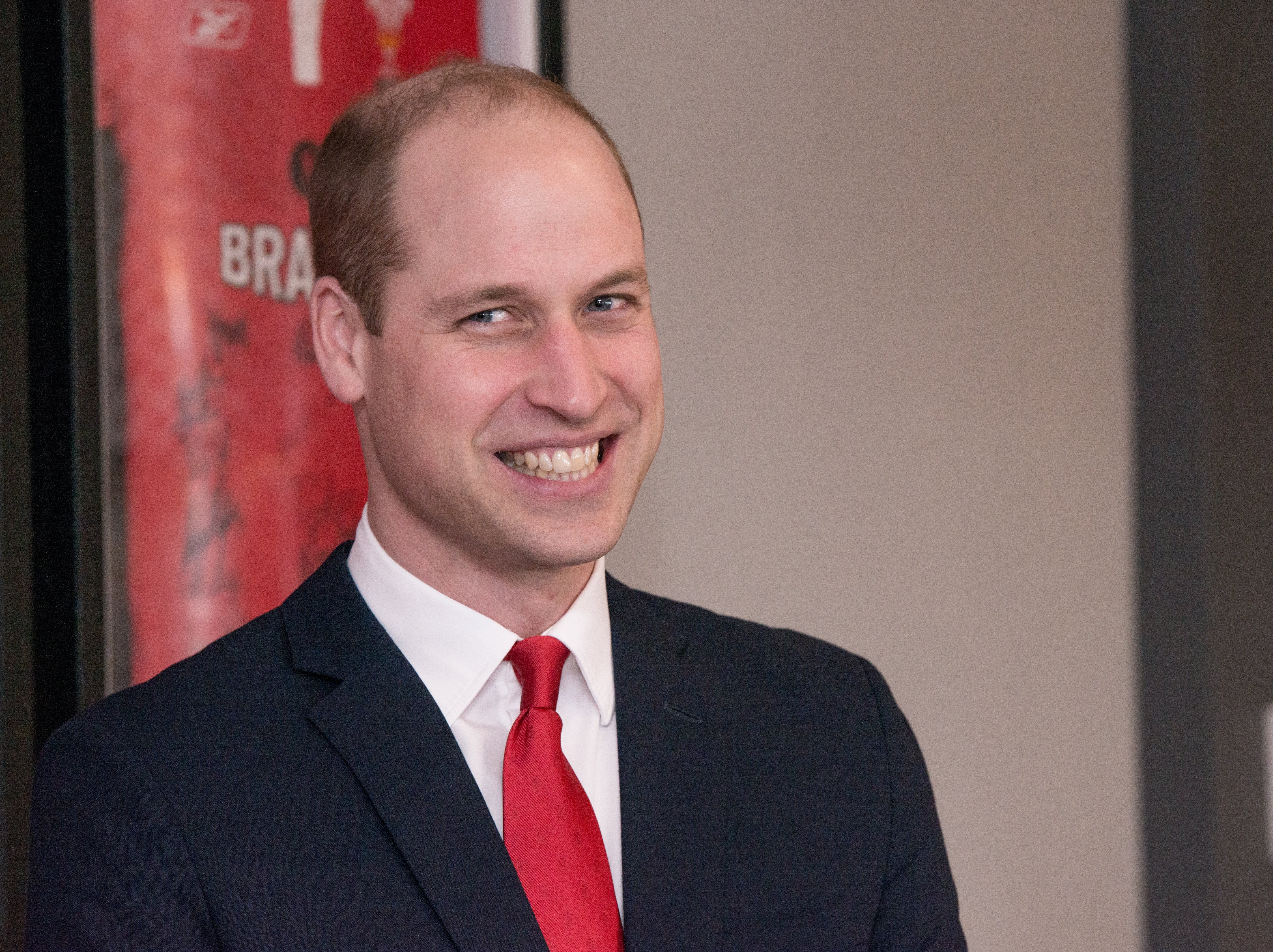 Prince William, Duke of Cambridge officially opens Brains Brewery, before attending the Wales vs Ireland Six Nations Match on March 16, 2019 | Photo: Getty Images