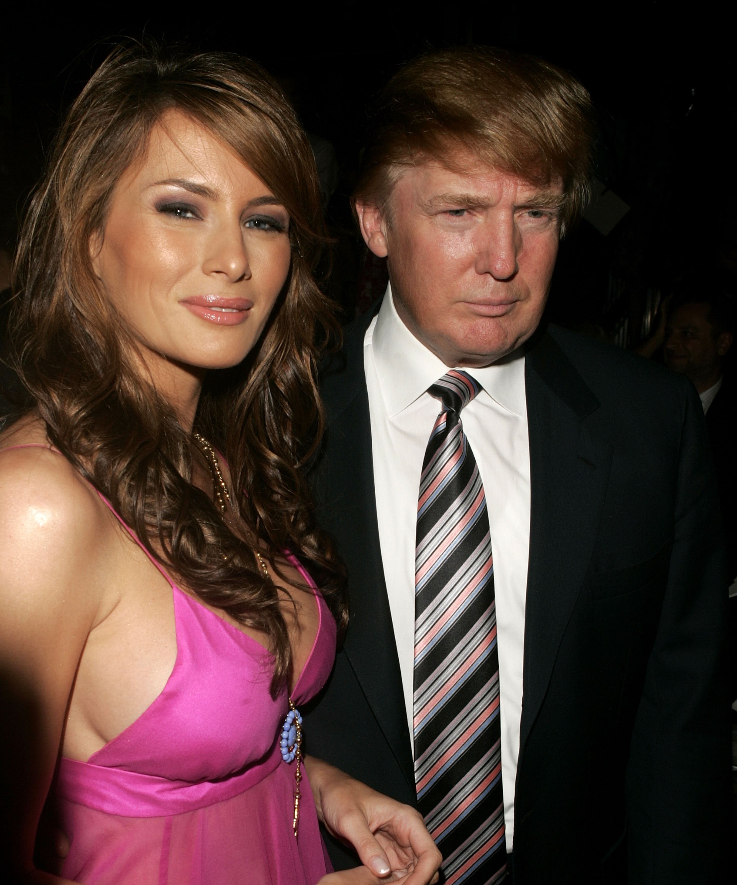 President Donald Trump and Melania Trump before becoming the first couple | Photo: Getty Images