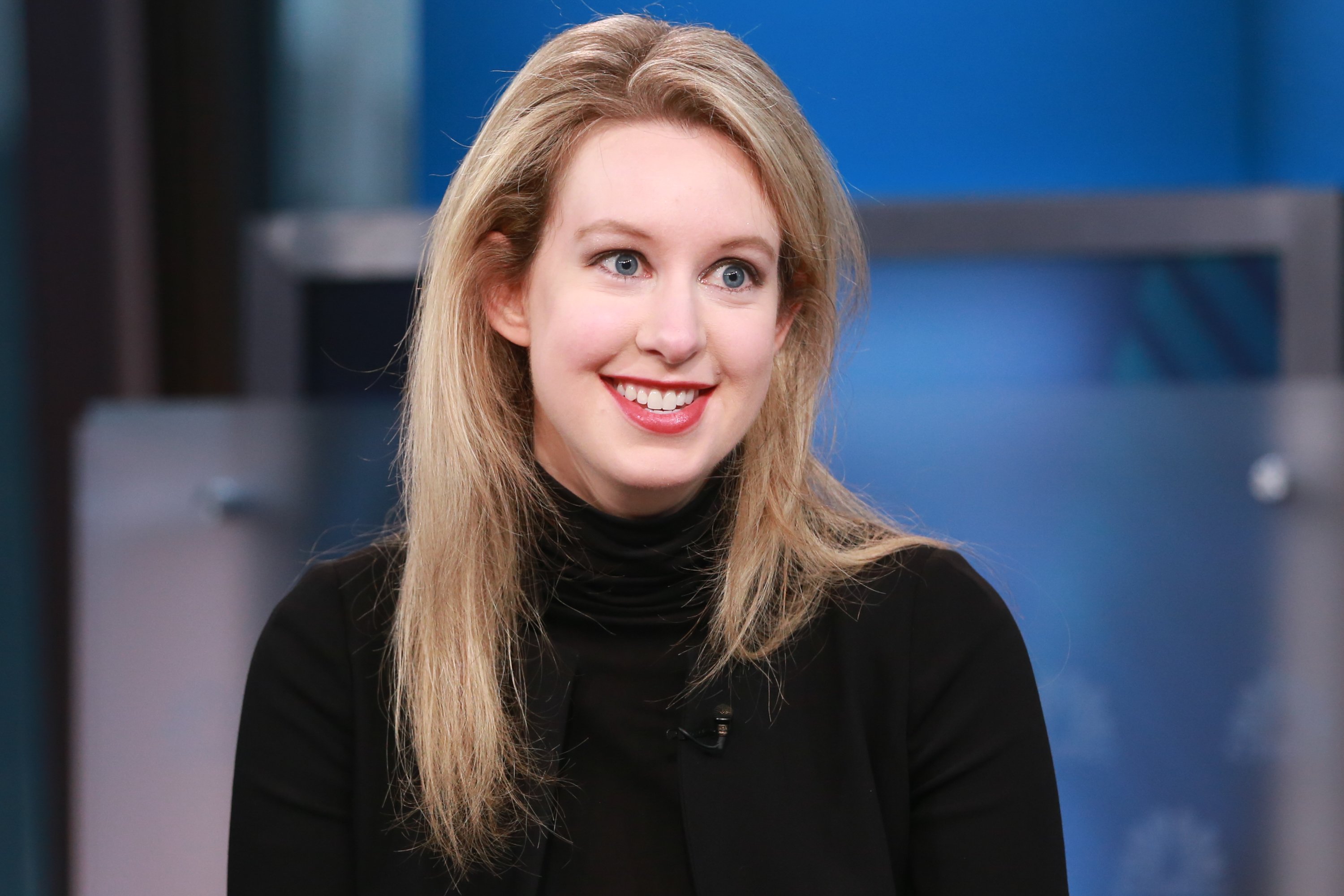 Elizabeth Holmes, Theranos CEO, in an interview on September 29, 2015. | Source: Getty Images