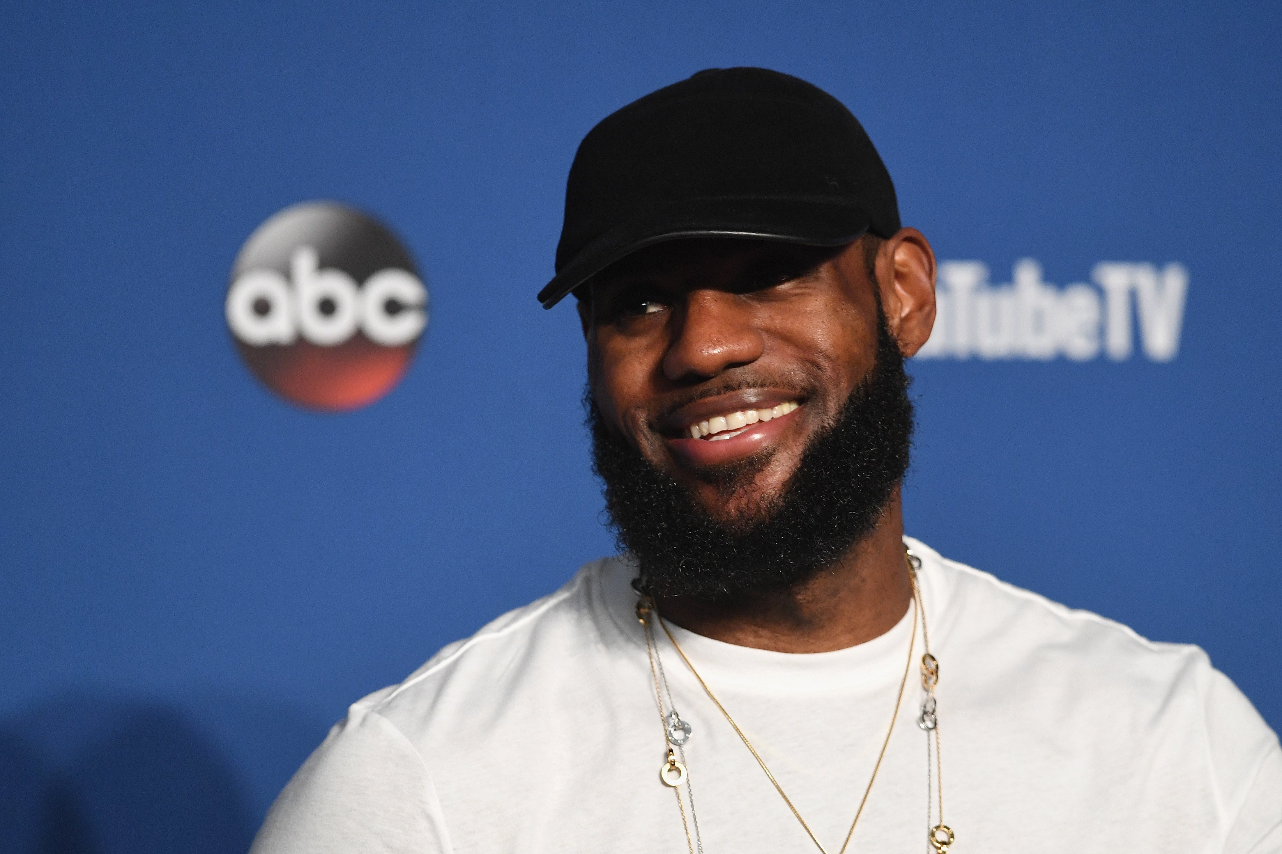 LeBron James after the fourth game in the 2018 NBA Finals in Cleveland, Ohio | Source: Getty Images