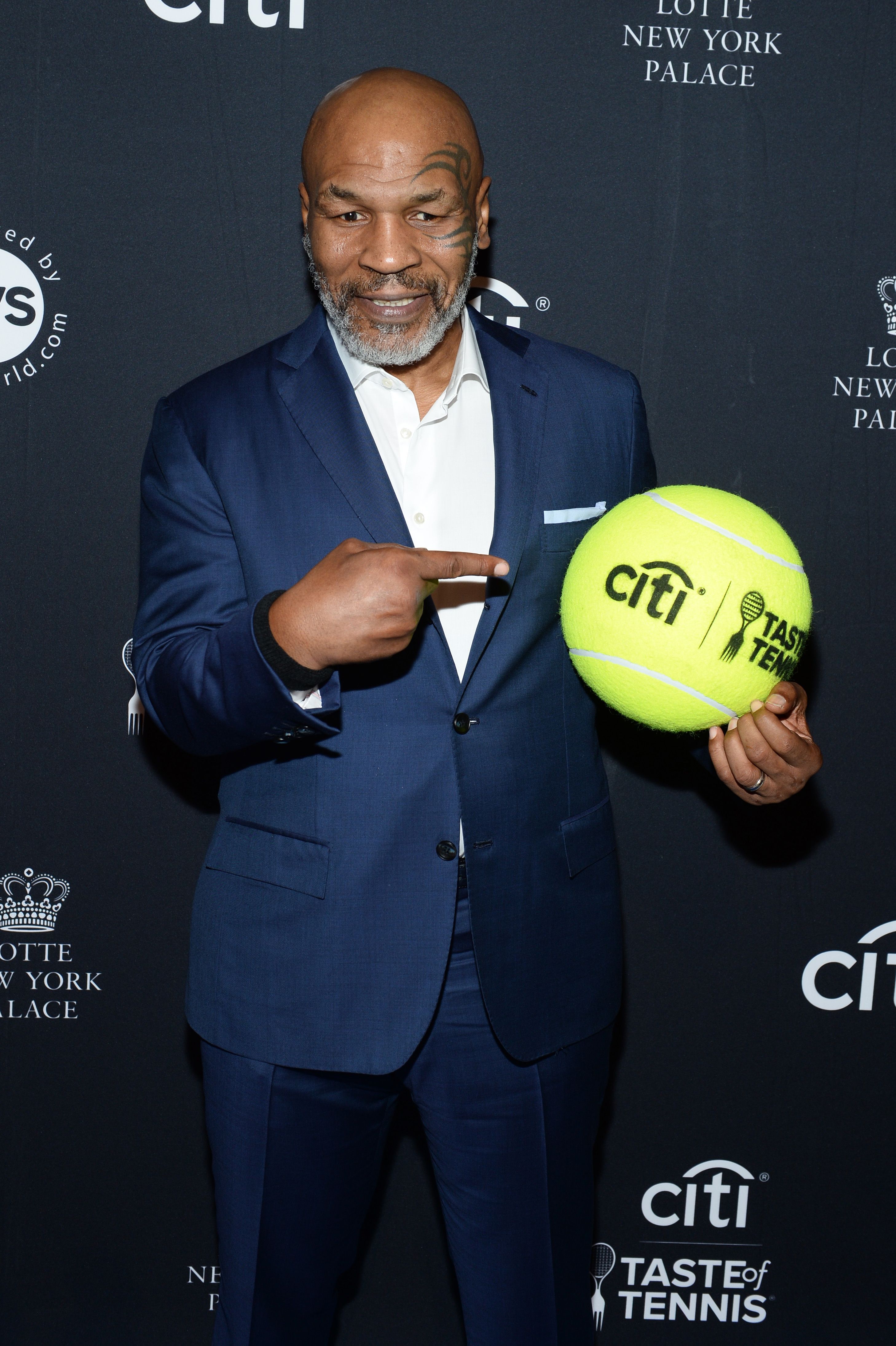 Mike Tyson during the Citi Taste Of Tennis on August 22, 2019 in New York City. | Source: Getty Images