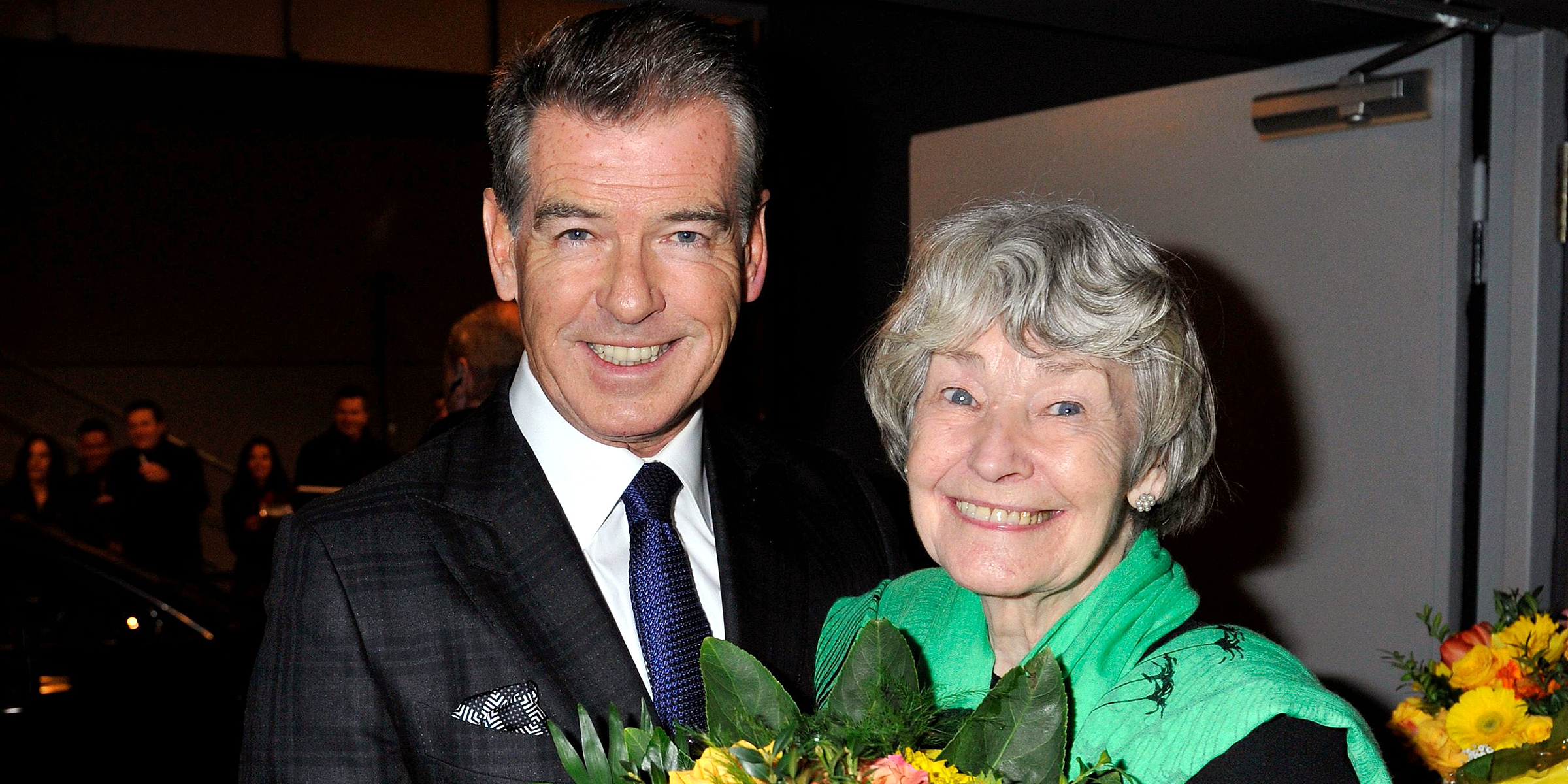 Pierce Brosnan et Mary May Smith | Source : Getty Images