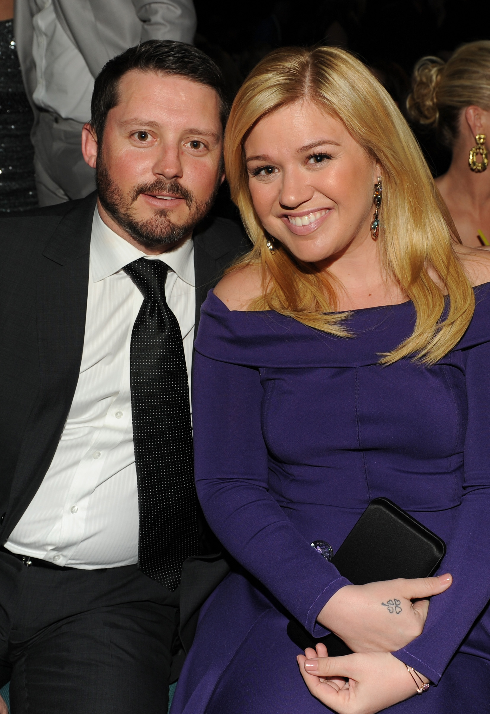 Kelly Clarkson and Brandon Blackstock at the 48th Annual Academy of Country Music Awards on April 7, 2013 | Source: Getty Images